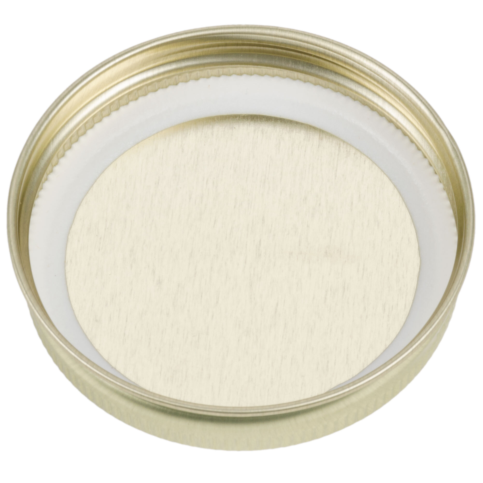 Libbey 92136 Gold Metal Drinking Jar Lid 12/Pack