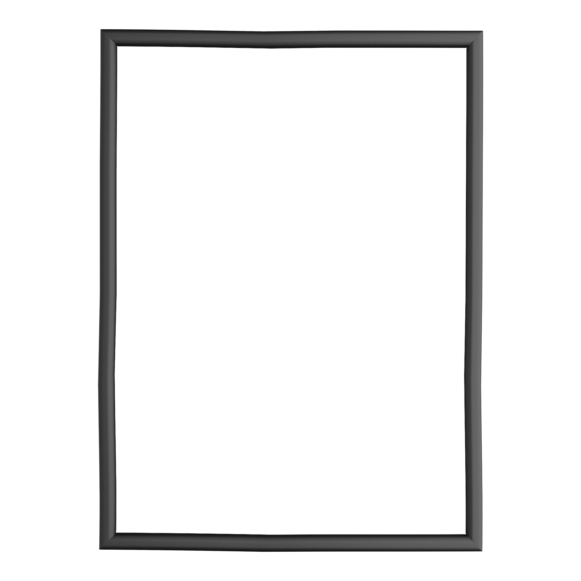 A rectangular black vinyl door gasket for Avantco UBB-2G, UBB-3G, and UBB-4G units.