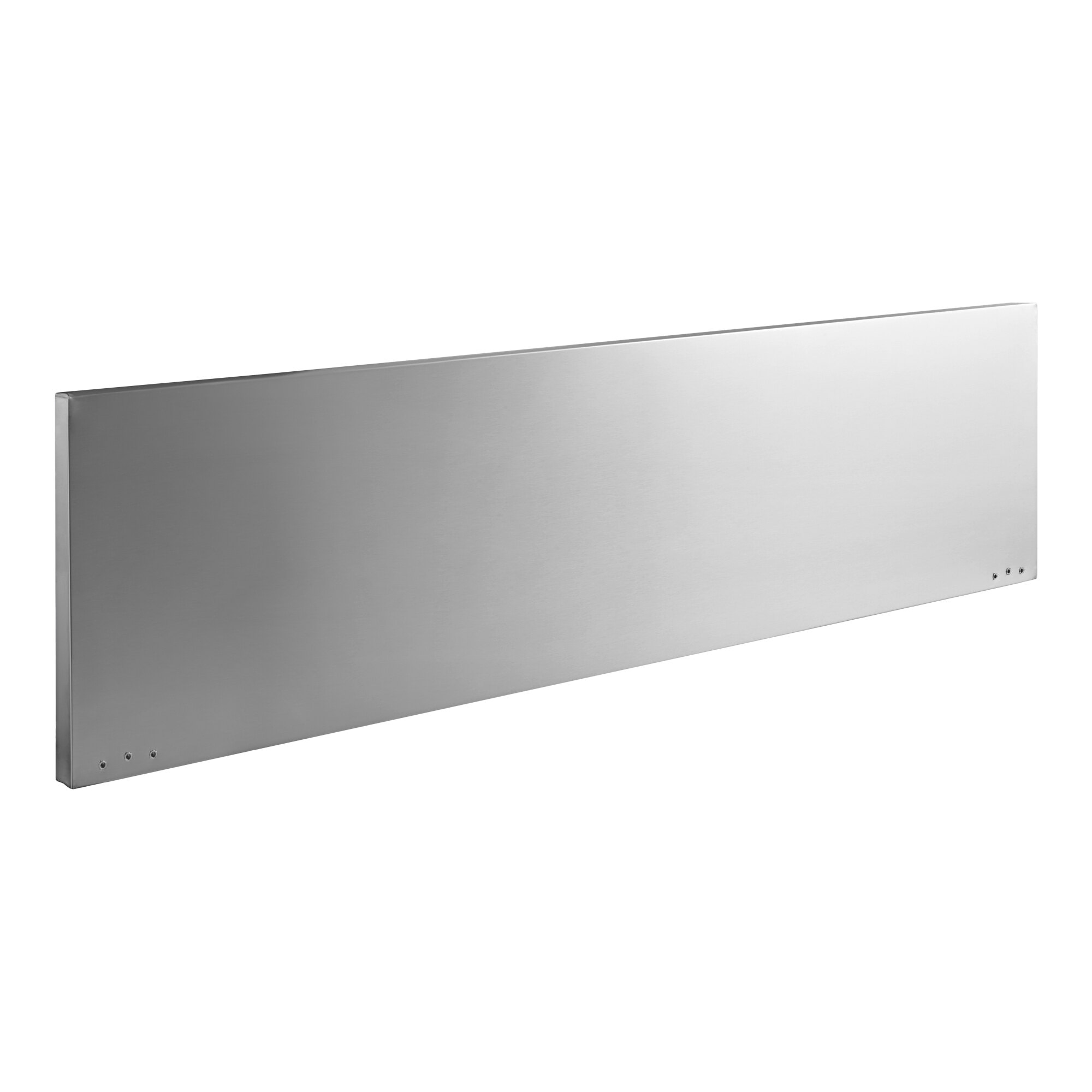 A stainless steel front door panel for an Avantco refrigeration unit.