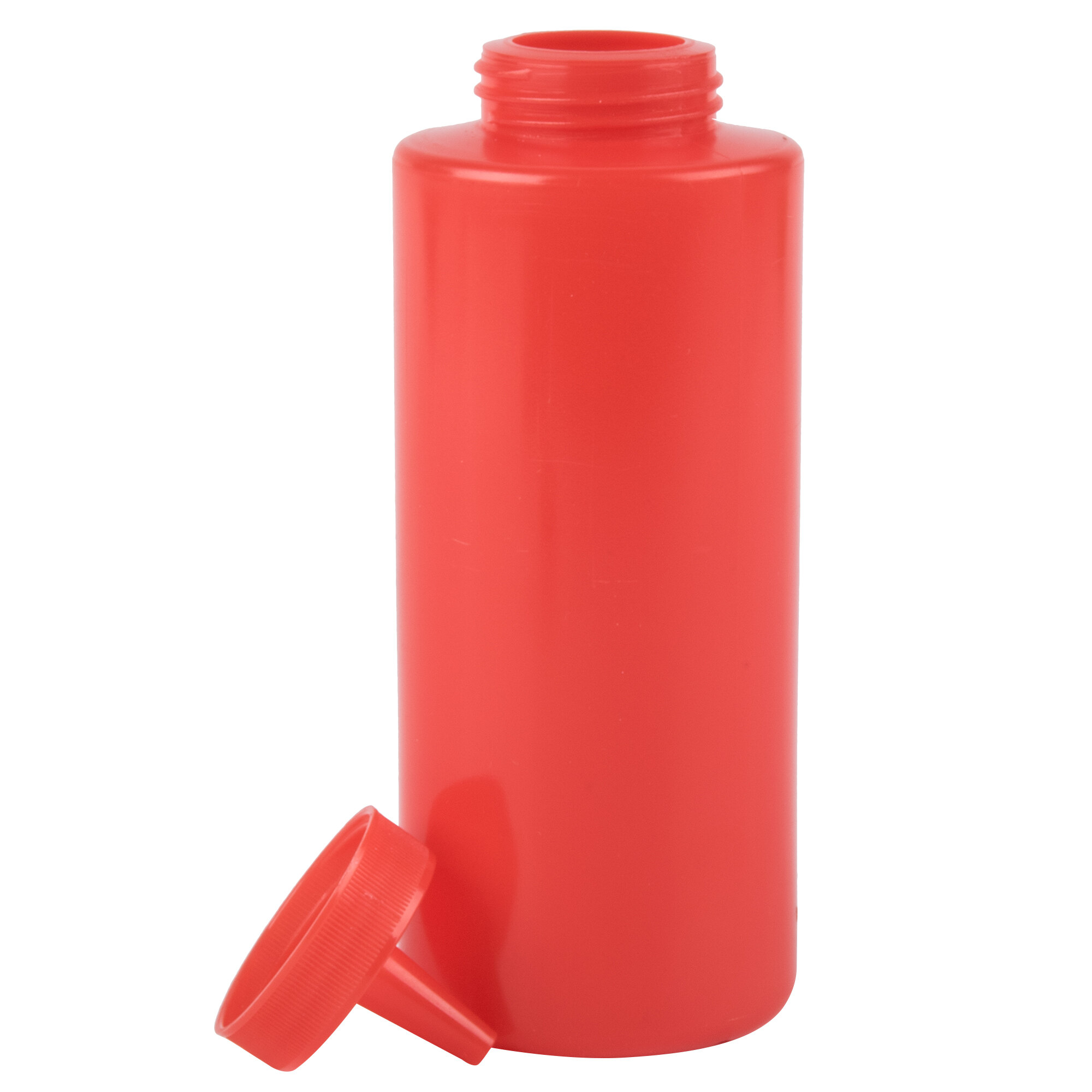 12 Oz Red Squeeze Bottle 6 Pack
