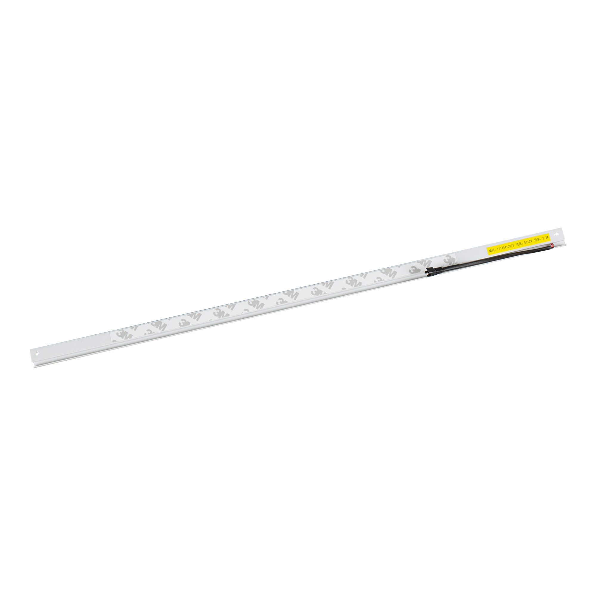 A long, narrow 23 5/8-inch LED outside light bulb with a white base and visible LED components.