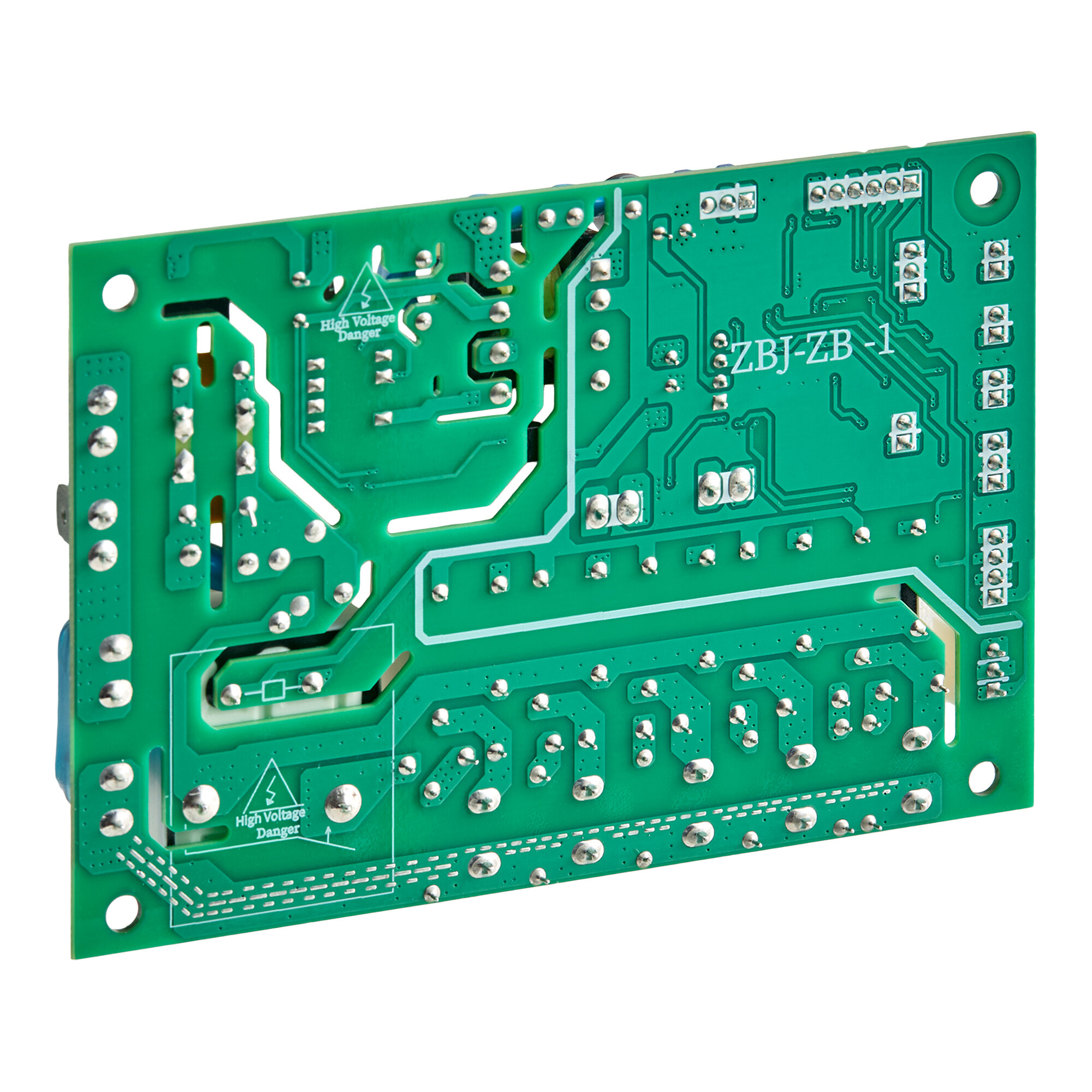 A green printed circuit board for select Avantco Ice machines.