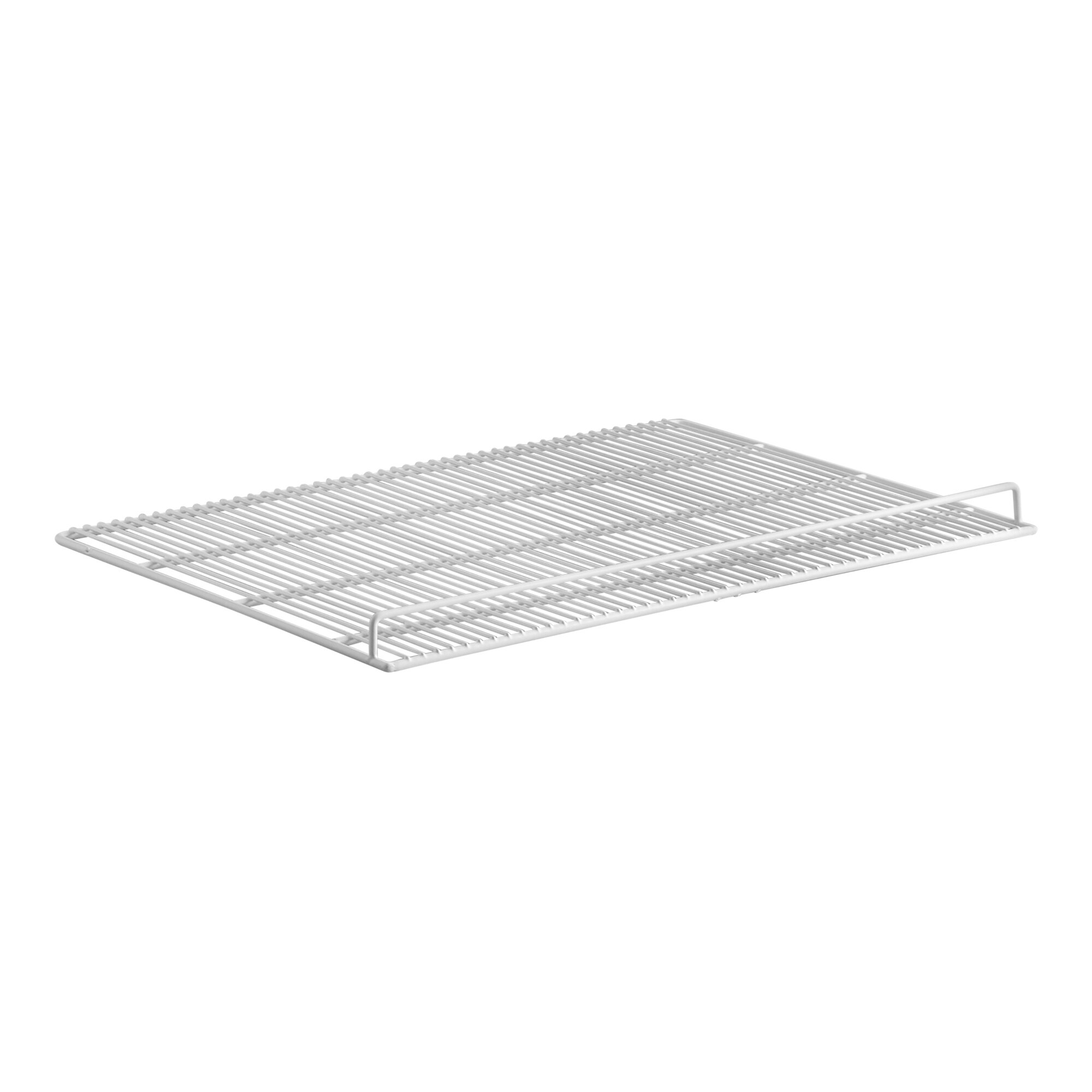 A rectangular white wire top shelf designed for Avantco DLC36 Series deli cases, measuring 29 inches by 20 1/2 inches.