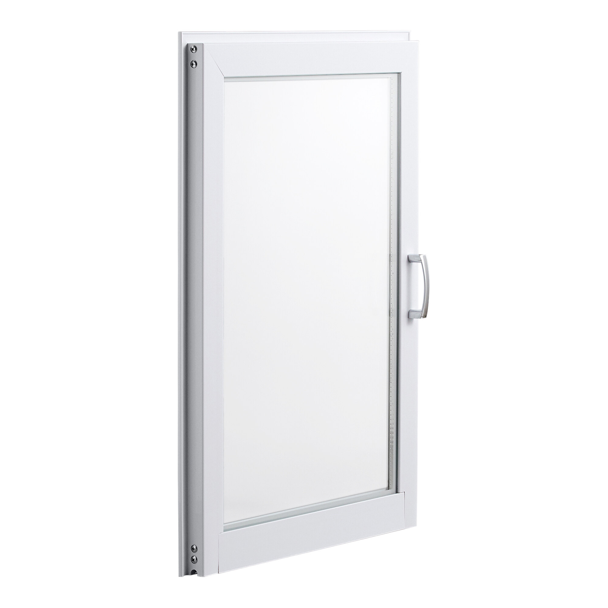 A white right-side door with a handle, designed for Avantco BC-72-HC and BCD-72 units.