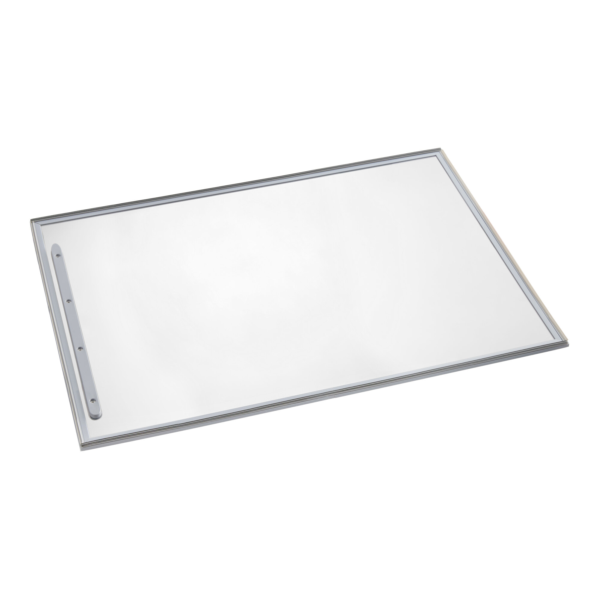 A rectangular sliding glass top lid designed for Avantco ADC-12 and ADC-GEL-13 Series units.