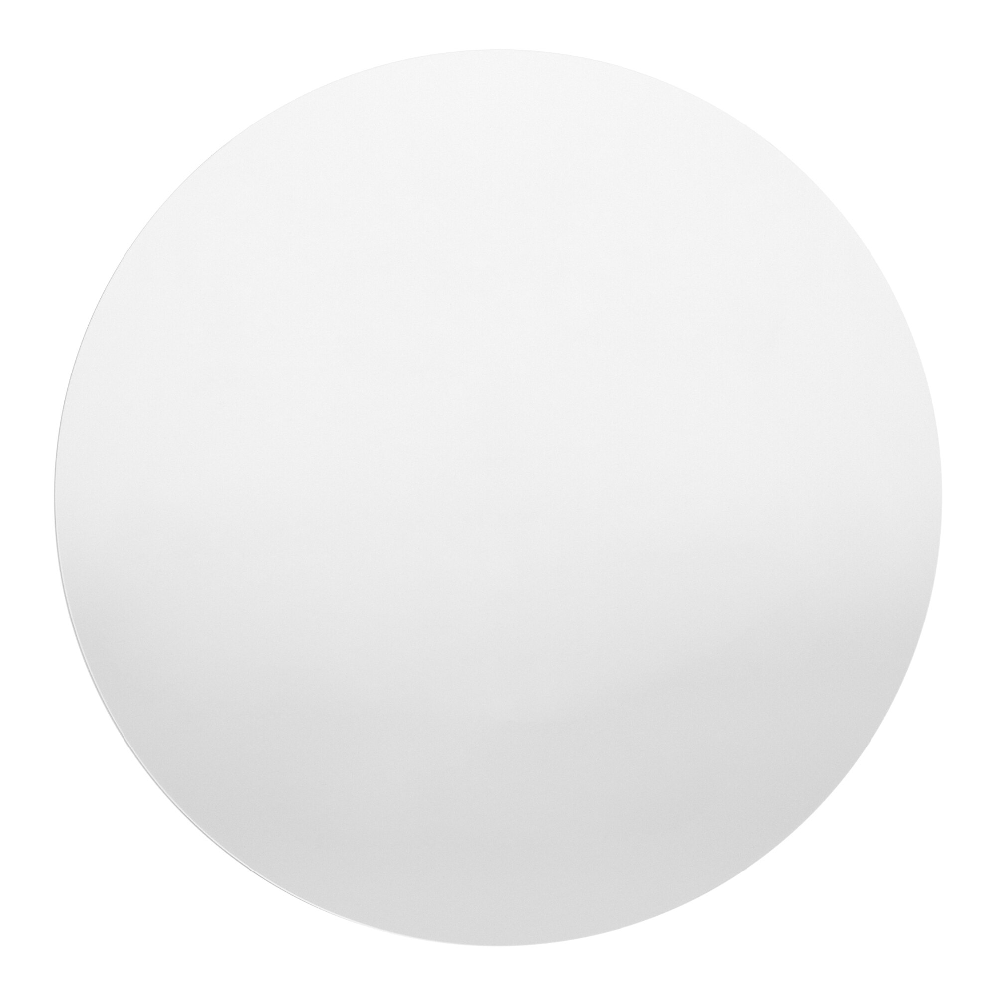 A round glass shelf designed for the Avantco BCR-15-HC refrigerated display case.