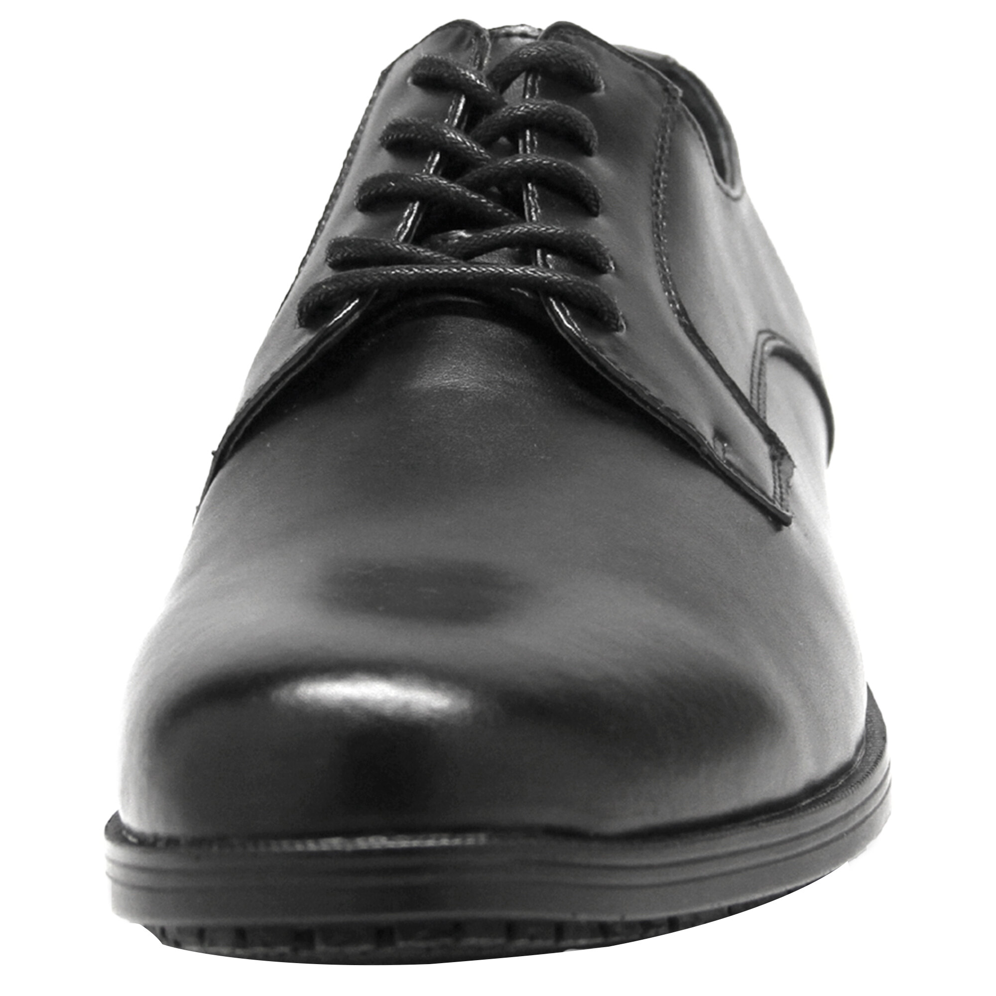 Genuine Grip 9540 Men's Size 14 Wide Width Black Oxford Non Slip Dress Shoe