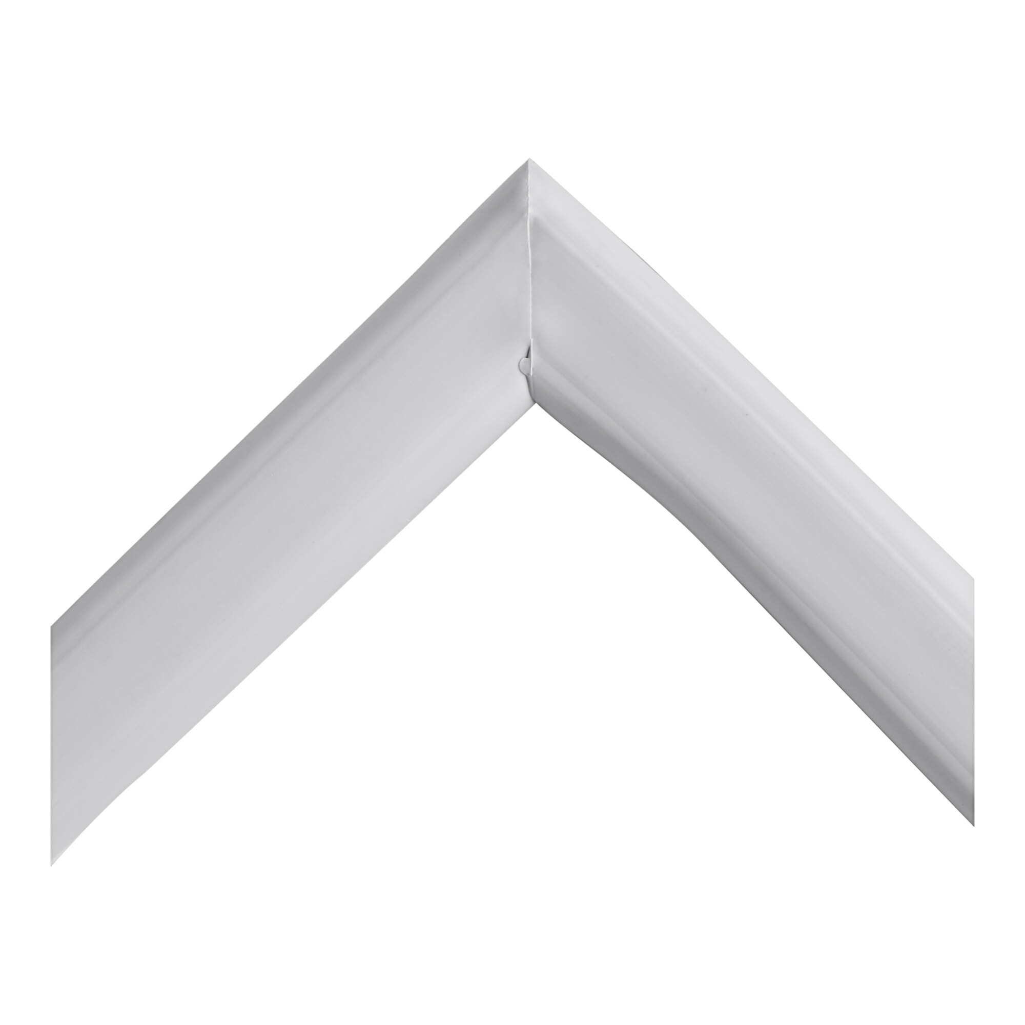 A white square corner of an Avantco gasket.