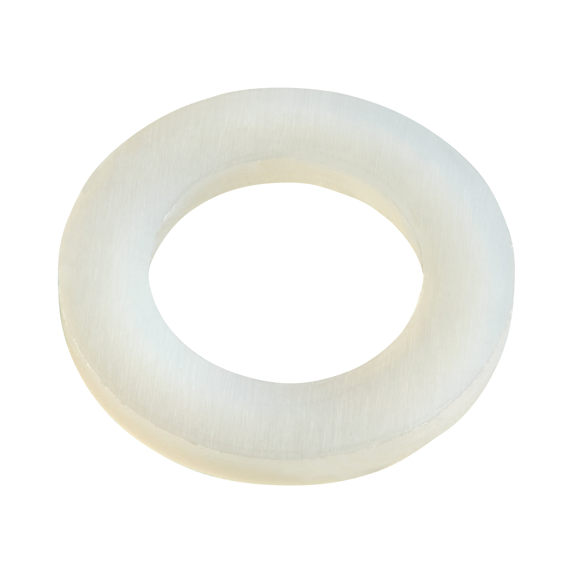 A translucent plastic washer designed for use with Avantco APST-72 prep tables.