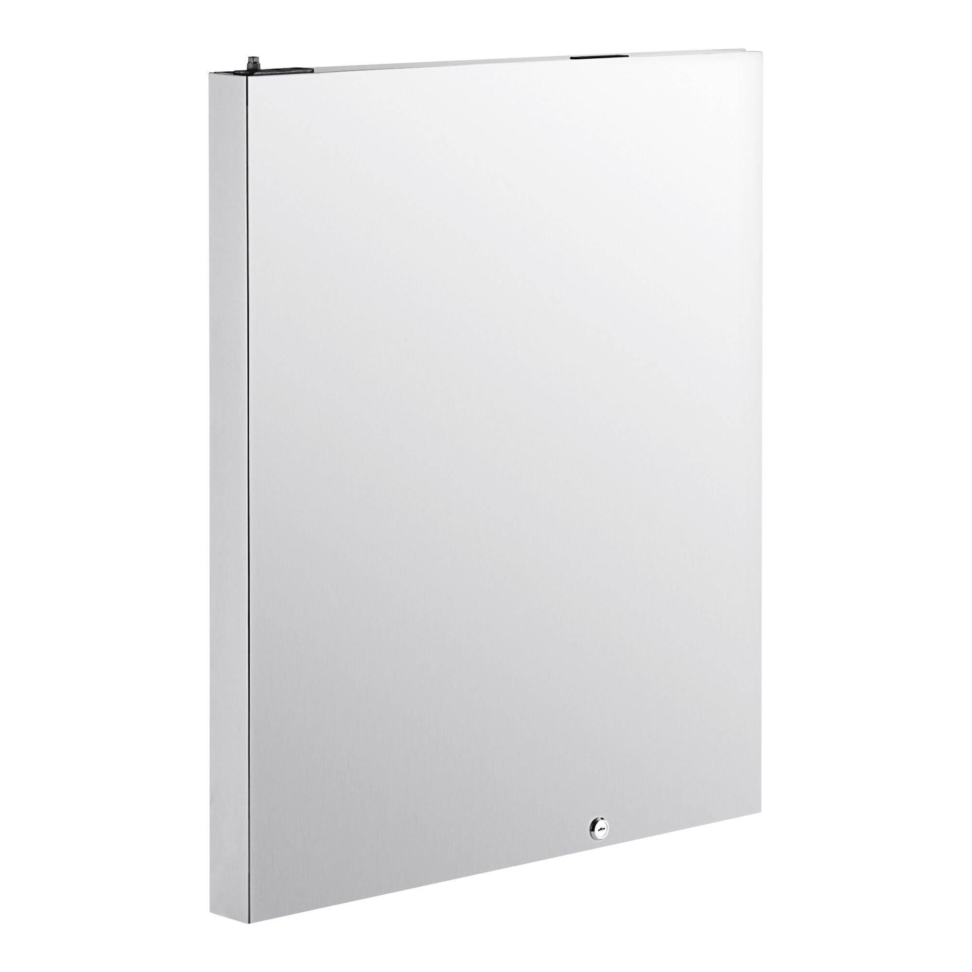 An Avantco white rectangular door with a white border.