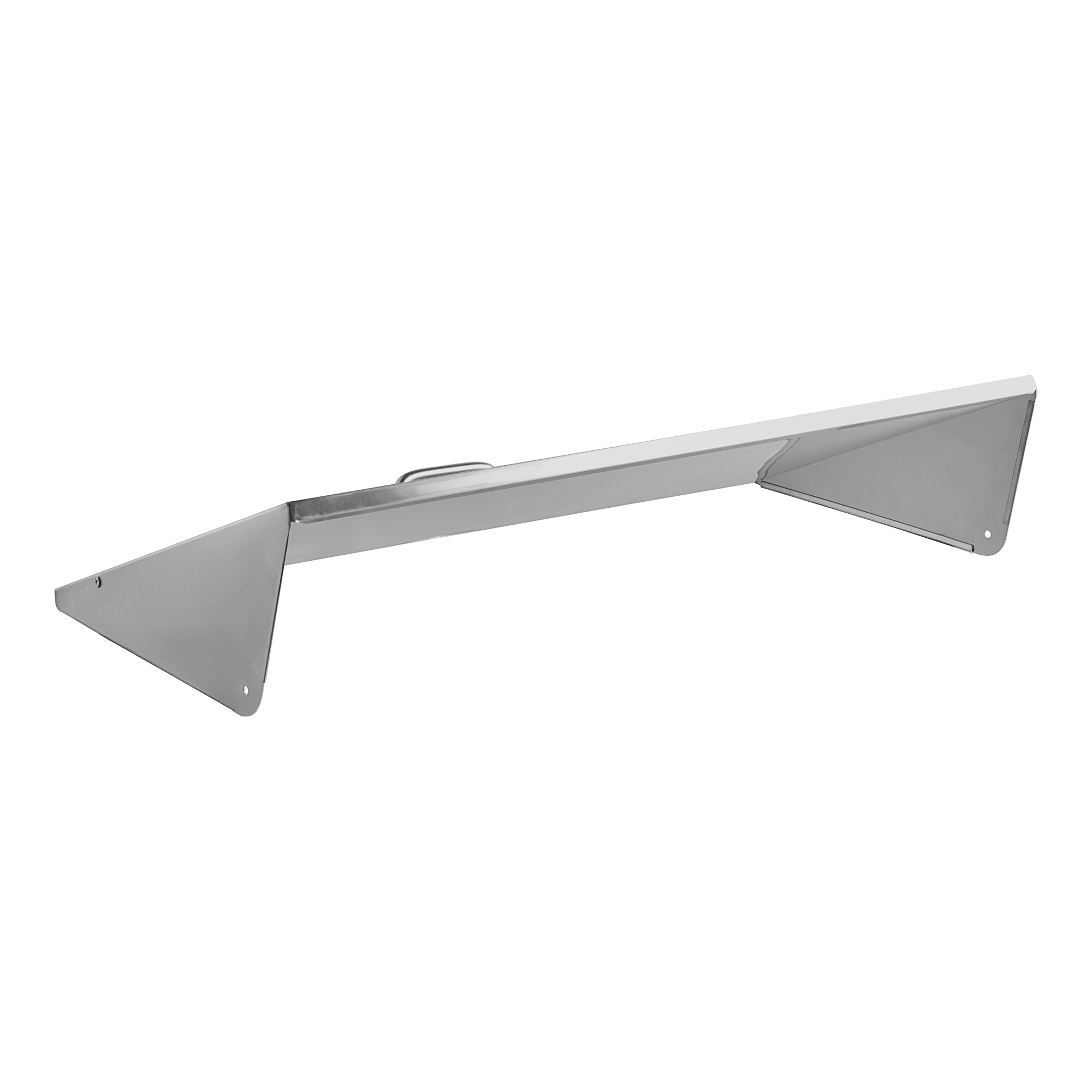 A stainless steel lid with a handle for an Avantco refrigeration unit.