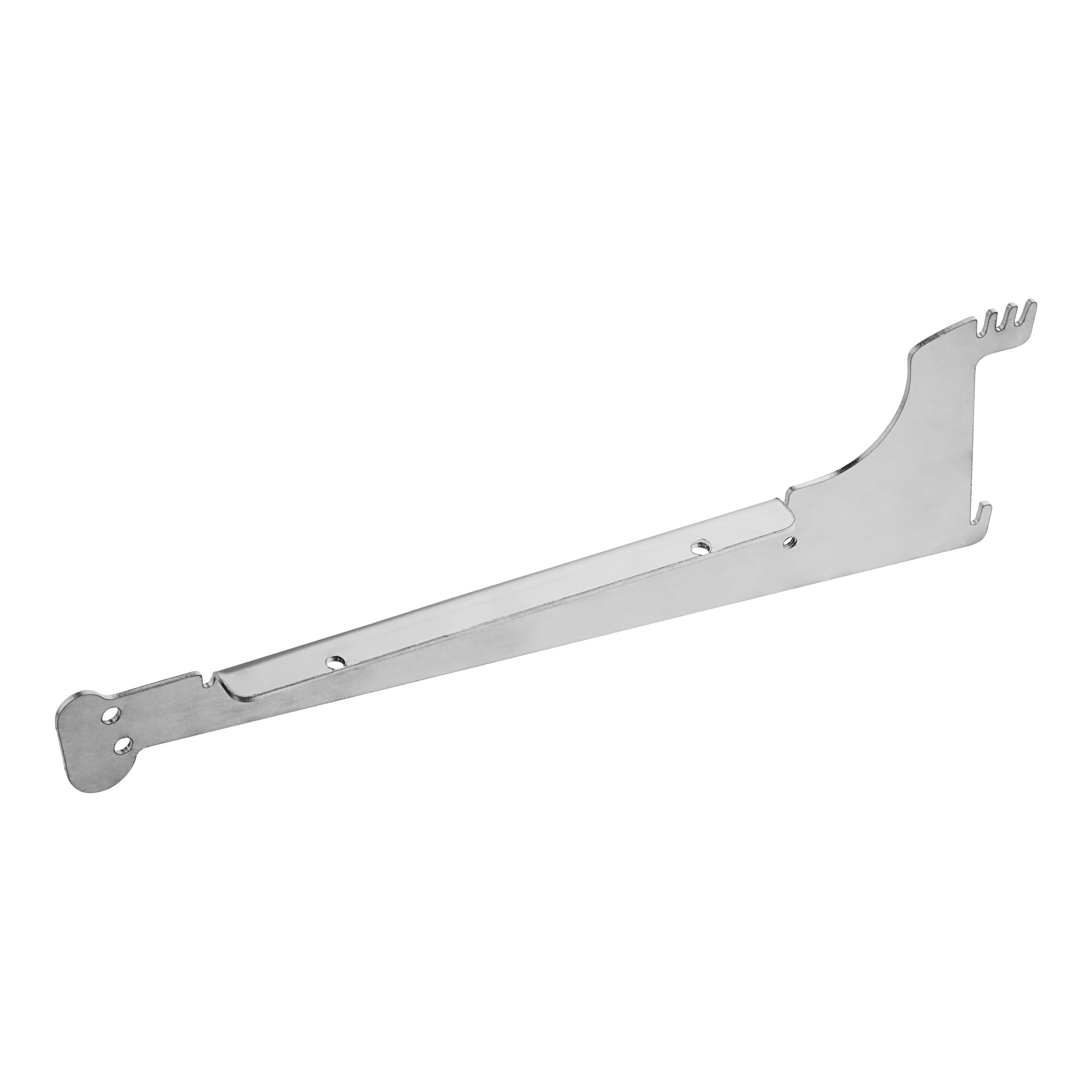 An Avantco metal shelf bracket.