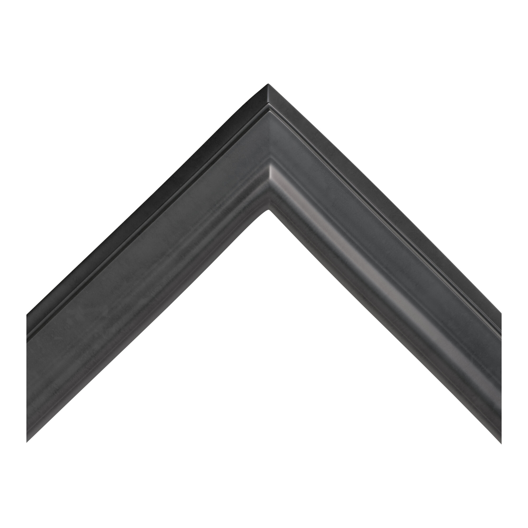 A close up of a black Avantco door gasket.