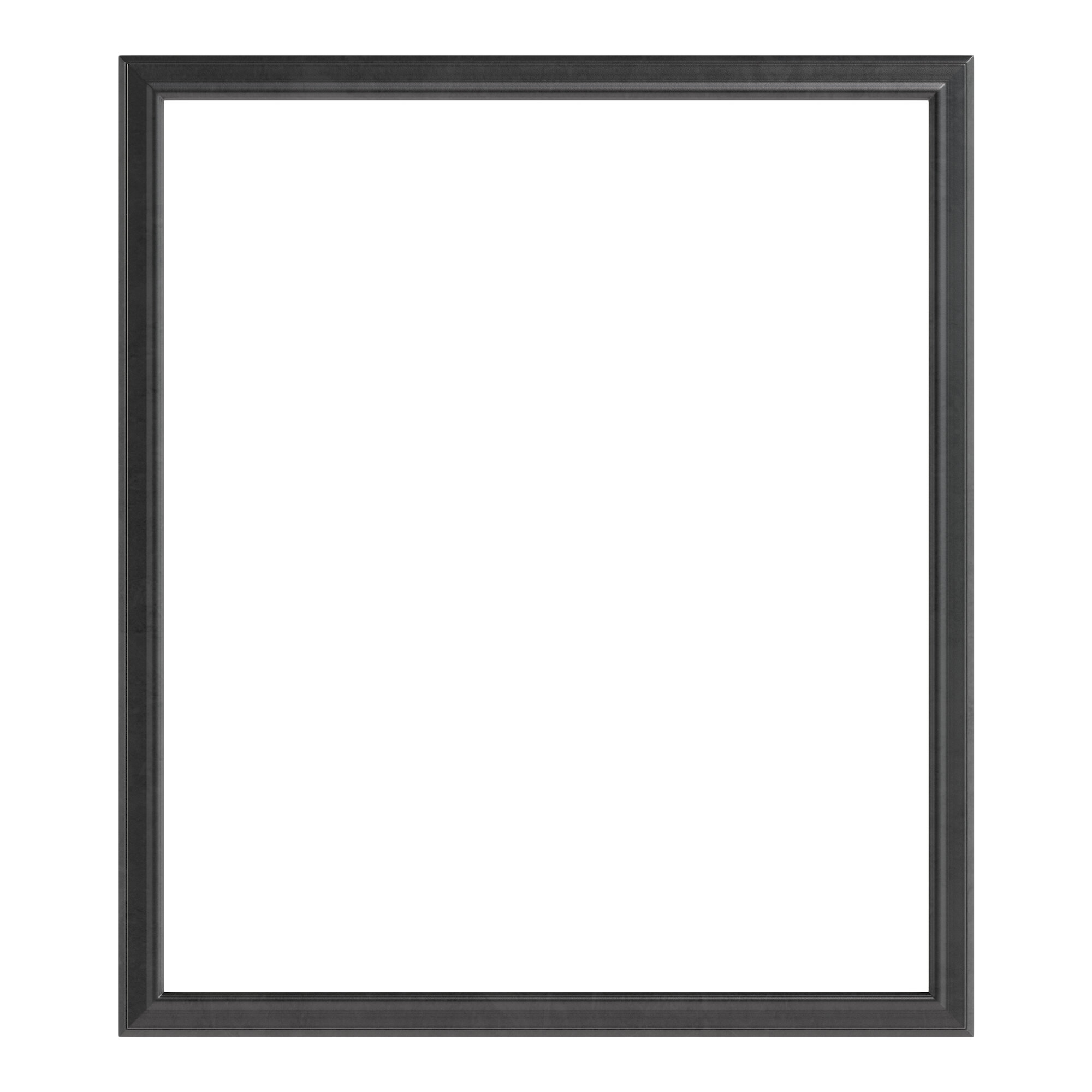 A black door gasket with a white background.