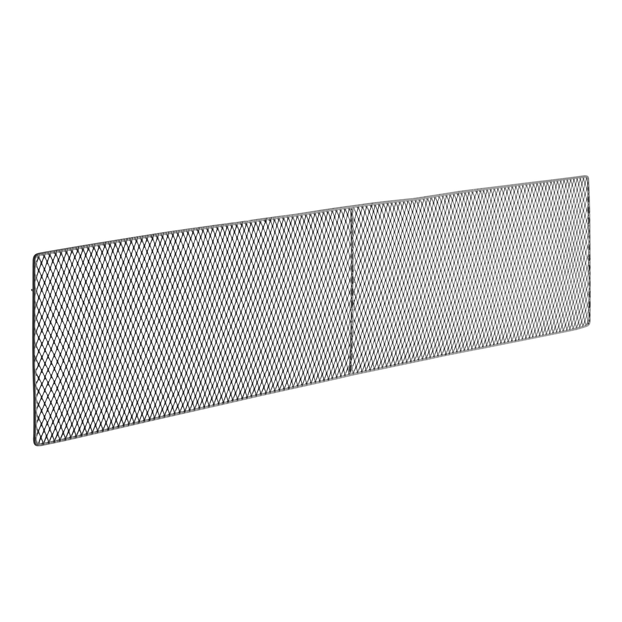 An Avantco metal back grille with a mesh pattern.