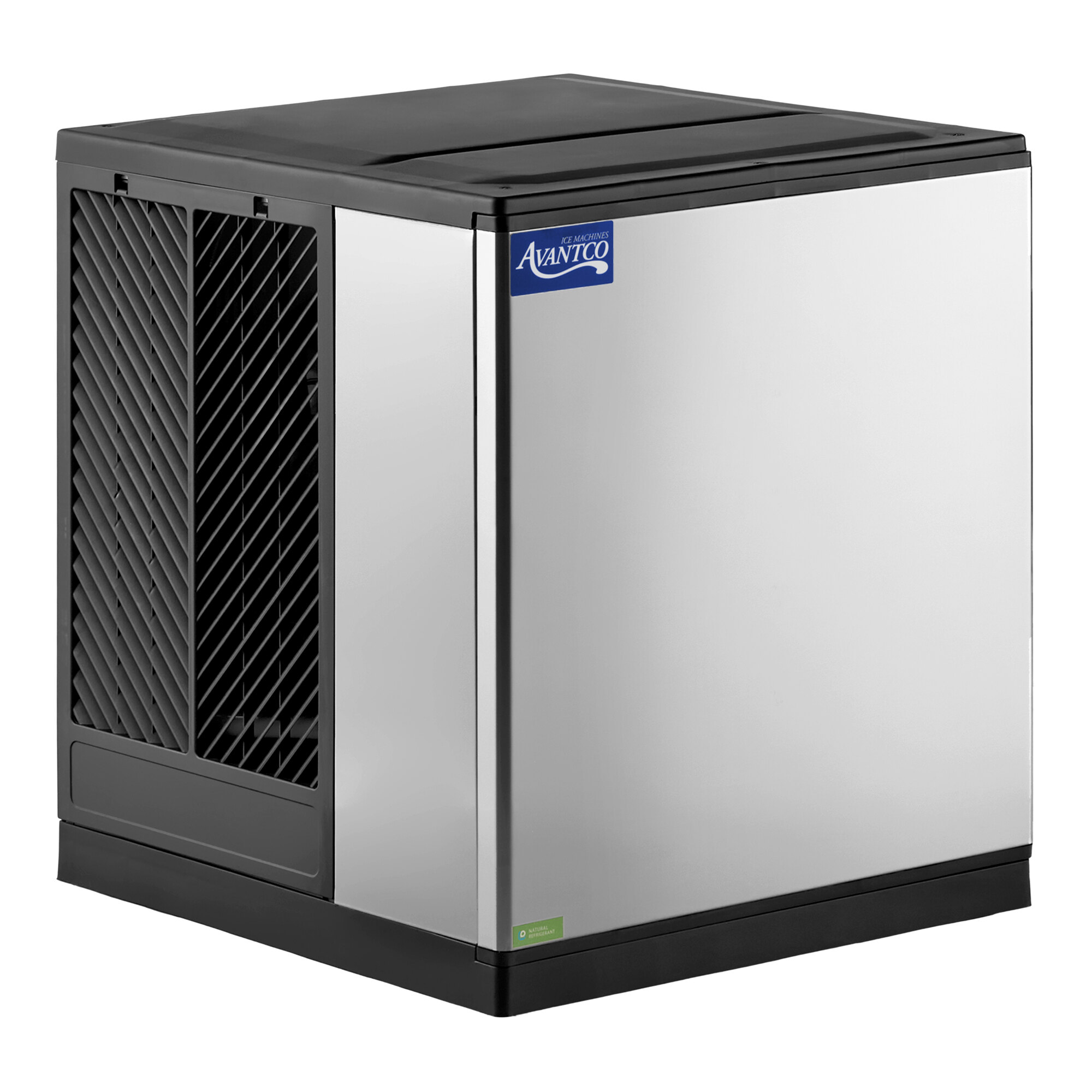 An Avantco Ice Diamond EMC-H-422-A 22-inch air-cooled modular half cube ice machine.