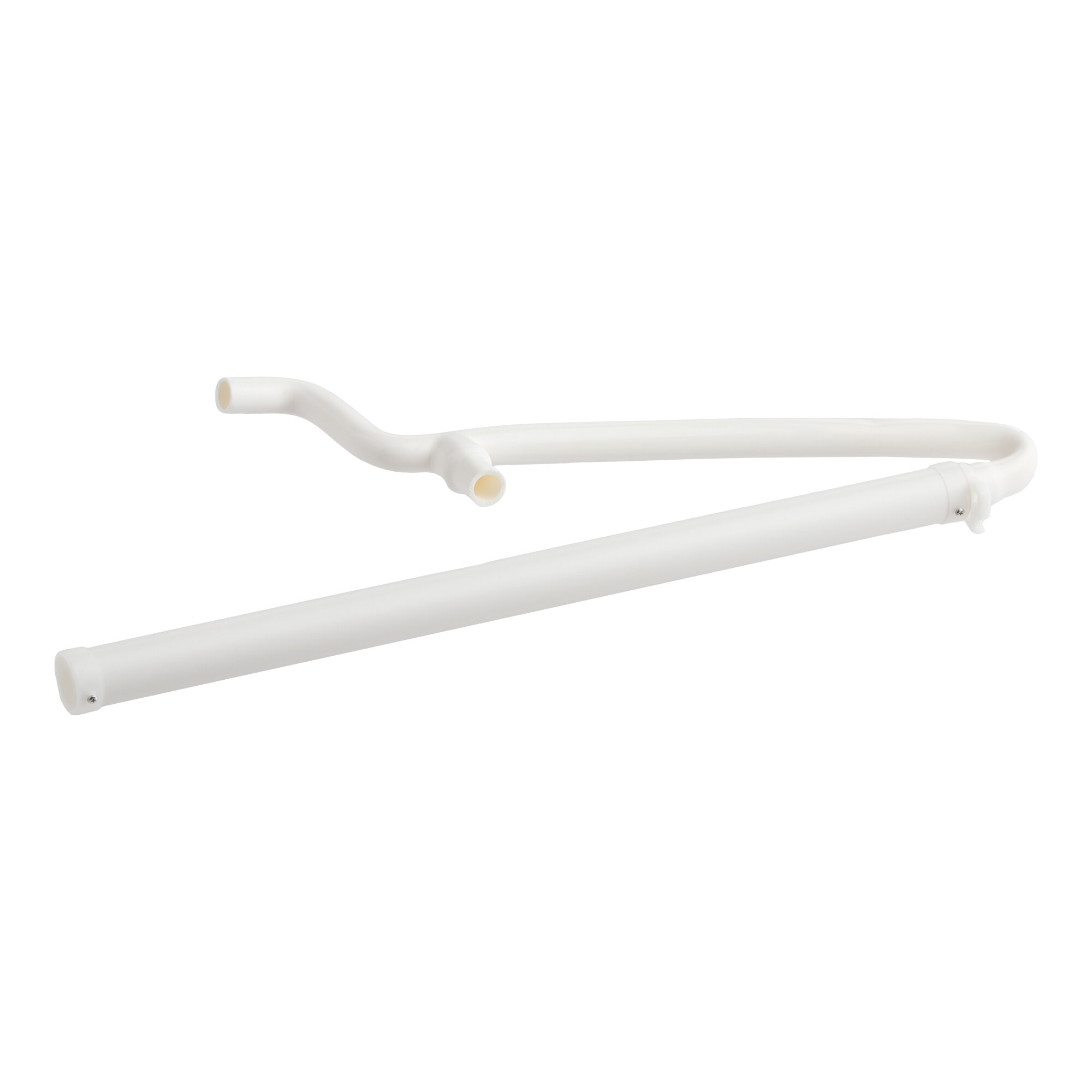 A white spray pipe designed for Avantco Ice MC-H-530-A, KMC-H-530-LA, KMC-H-530-HA, and KMC-H-530-A ice machines.