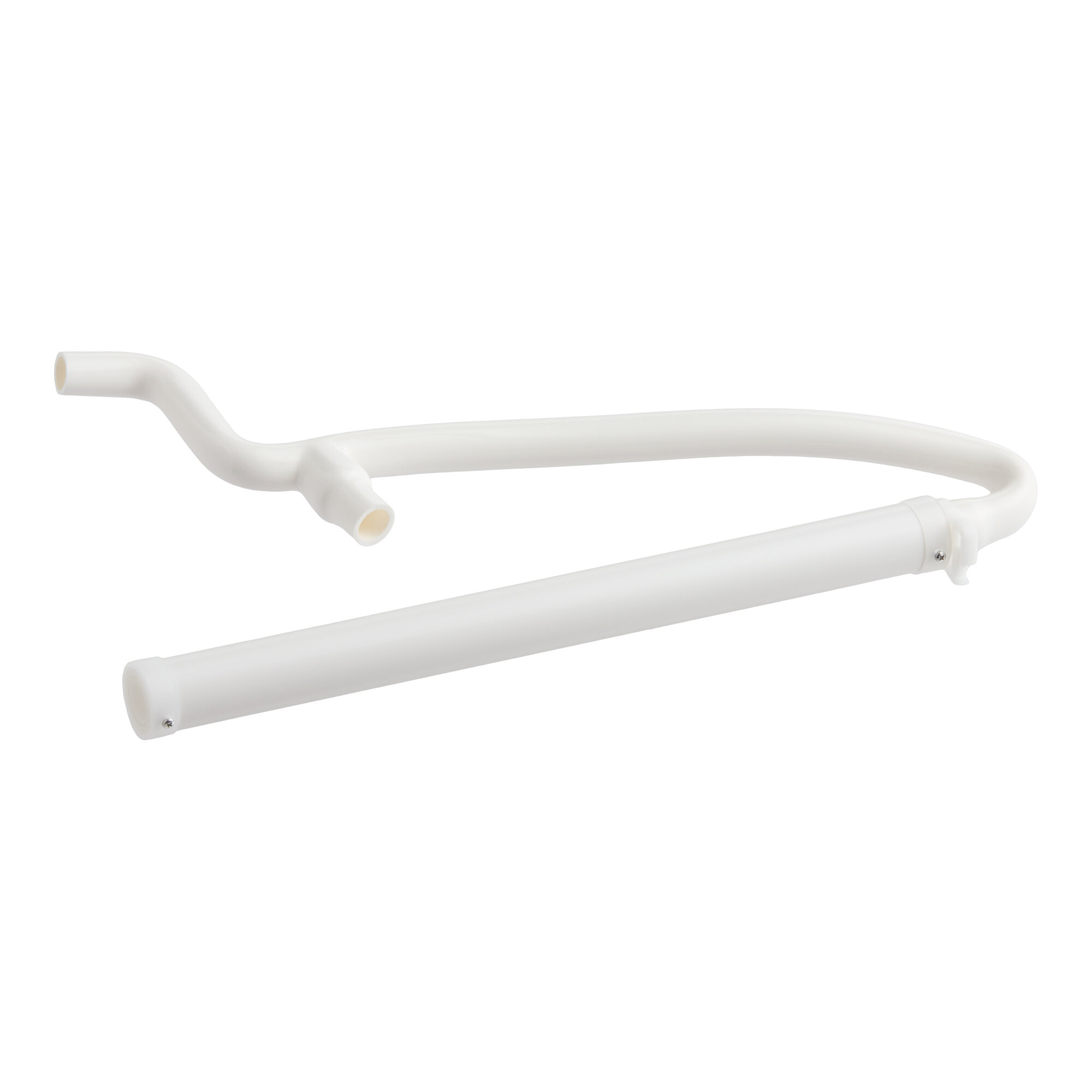 A white spray pipe designed for Avantco Ice MC-H and KMC-H Series machines, measuring 16 1/8 inches long.