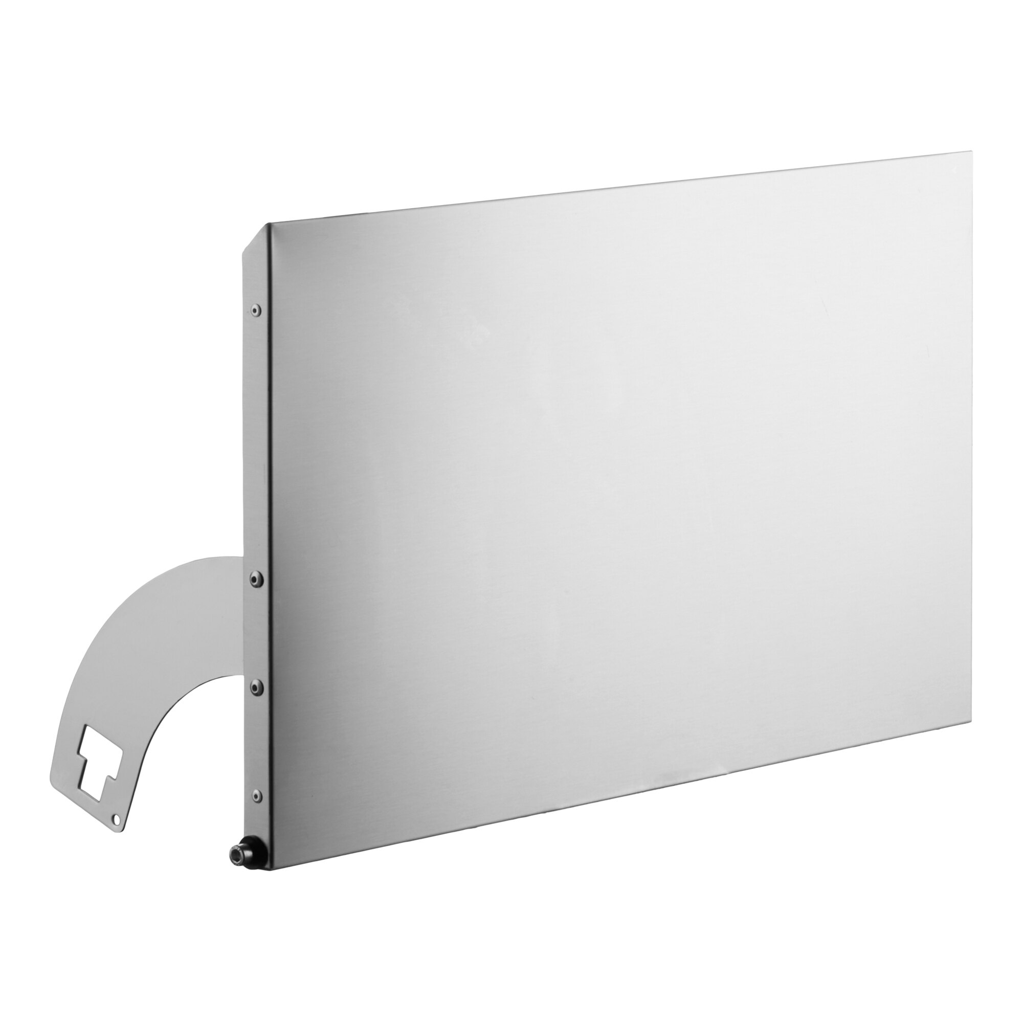 A stainless steel replacement door for Avantco EUC-H-230-A and EUC-F-230-A ice machines.