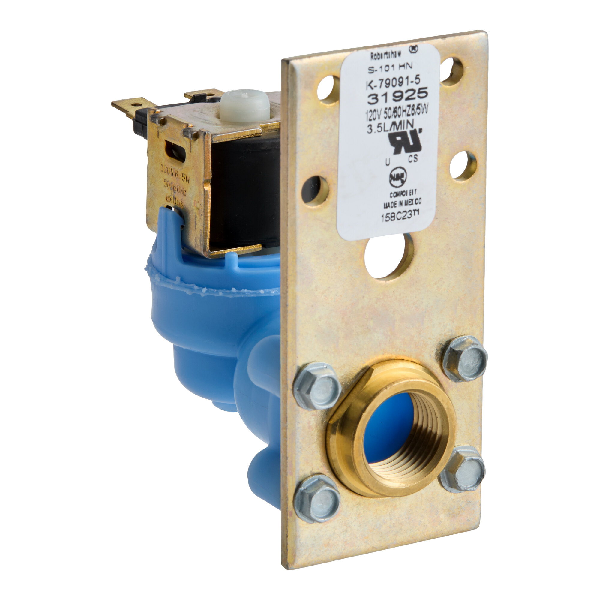 An inlet valve for select Avantco Ice Diamond ice machines.