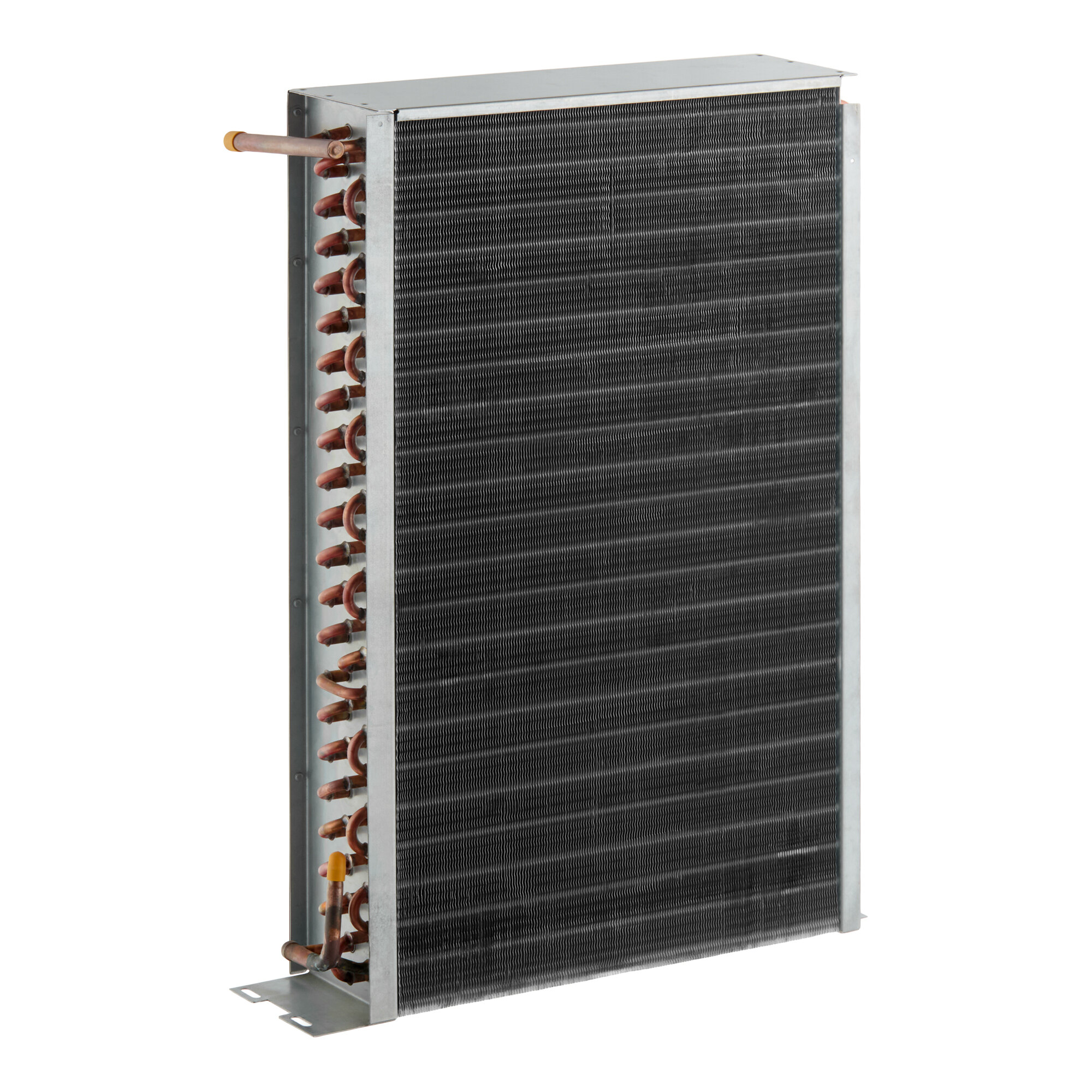 A metal condenser unit designed for use with Avantco EMC-F-422-A and EMC-H-422-A ice machines.