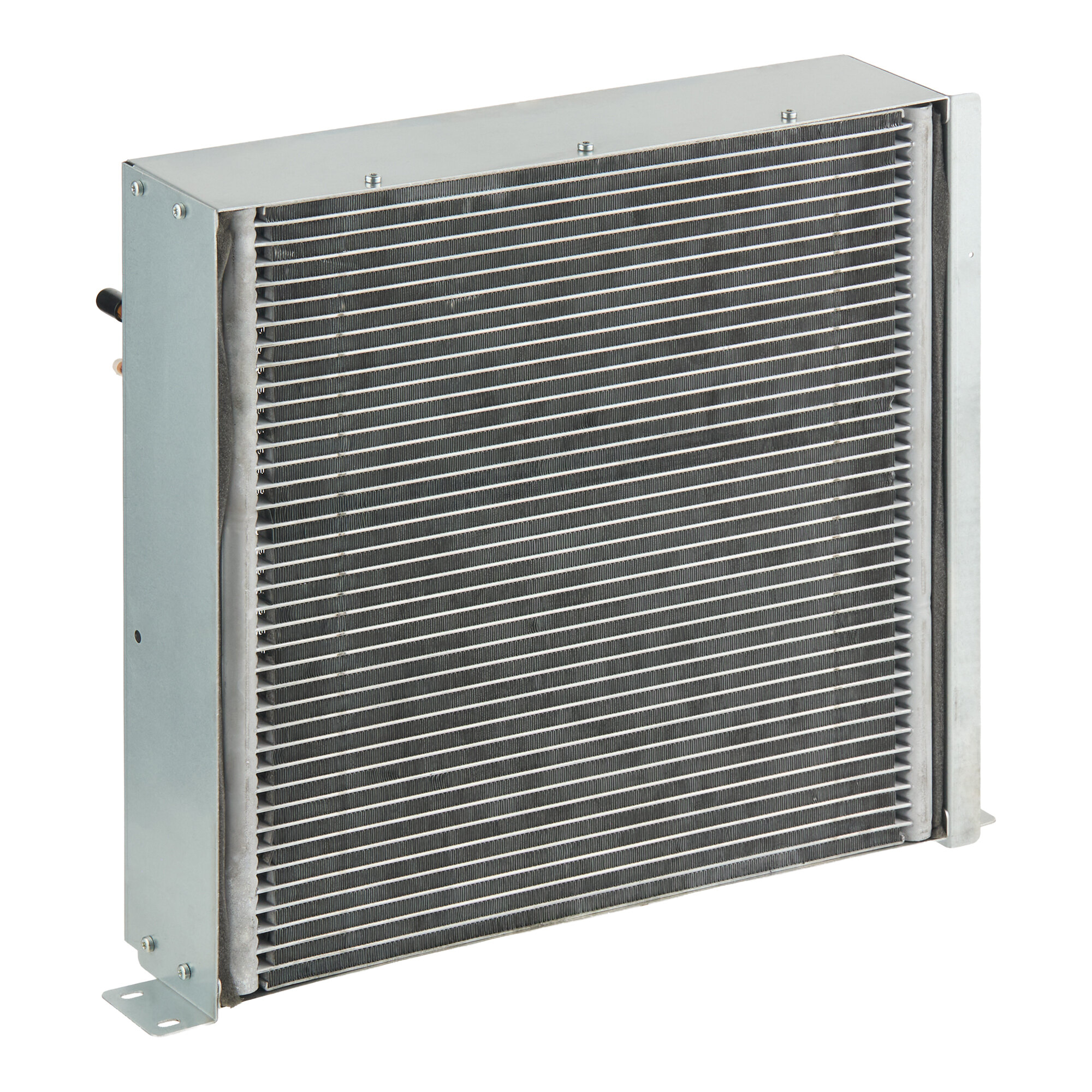 A metal condenser unit designed for use with Avantco EMC-F-530-A and EMC-H-530-A ice machines.
