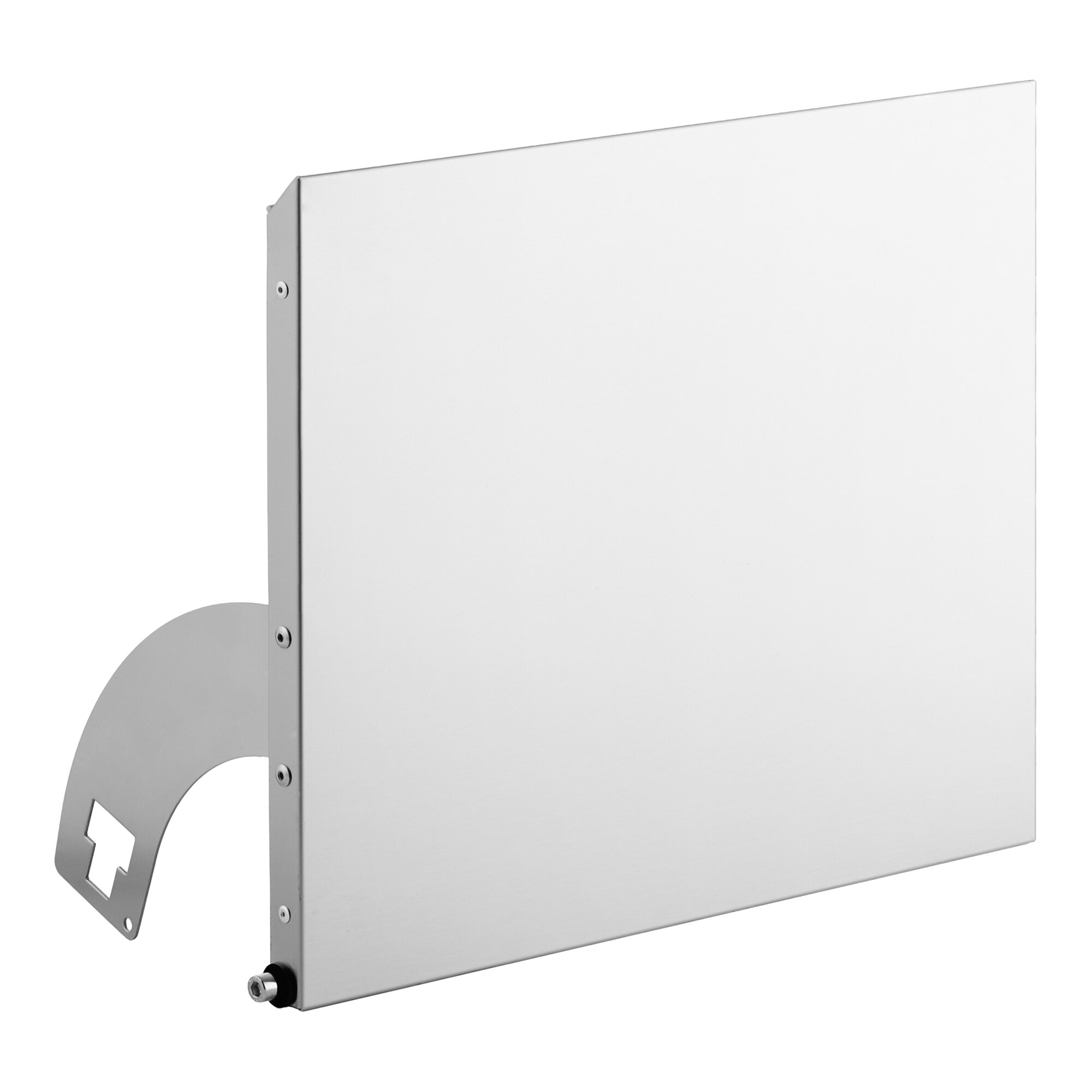 A rectangular metal replacement door for the Avantco Ice EUC-G-80-A unit.