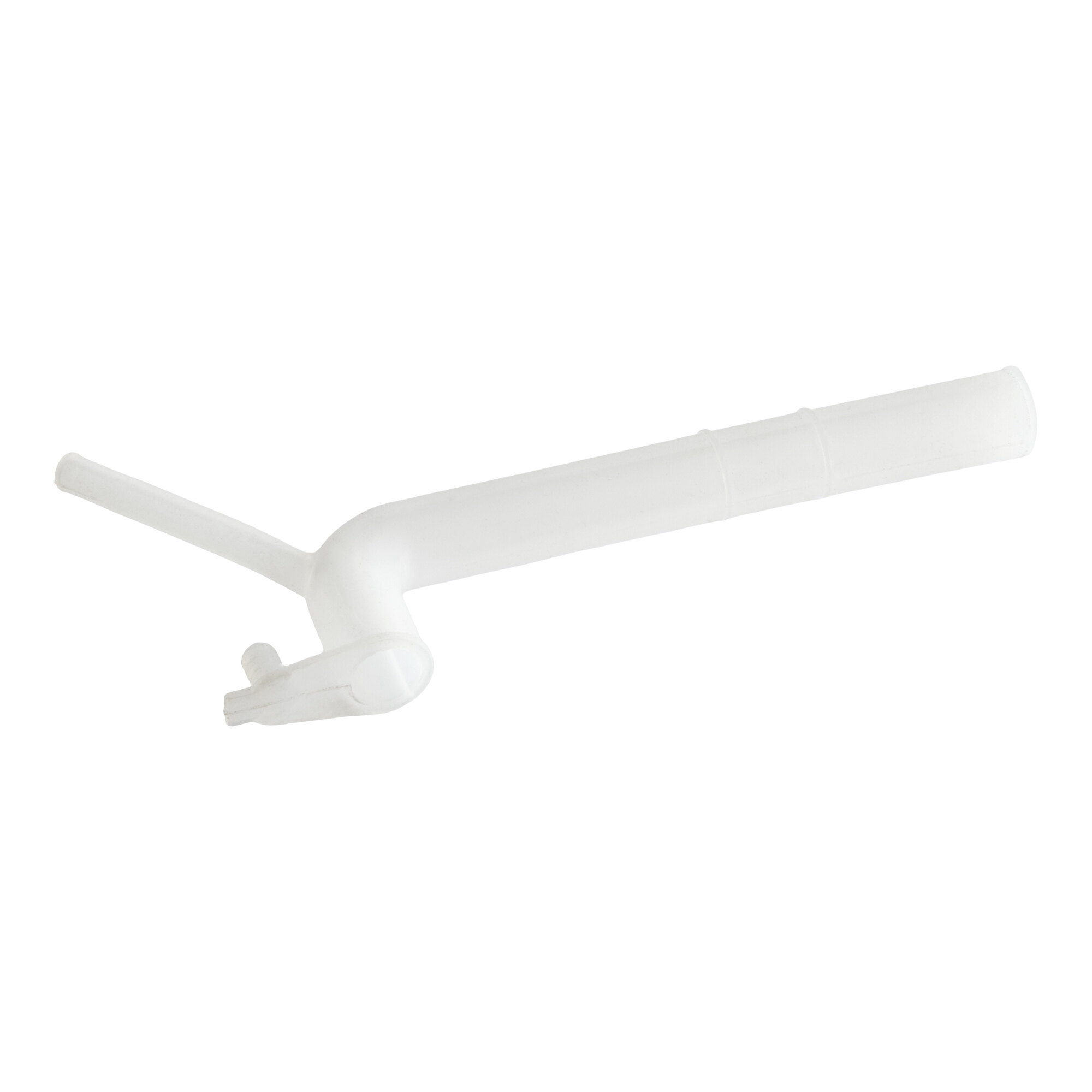 A white water pump tube designed for select Avantco Ice Diamond ice machines.