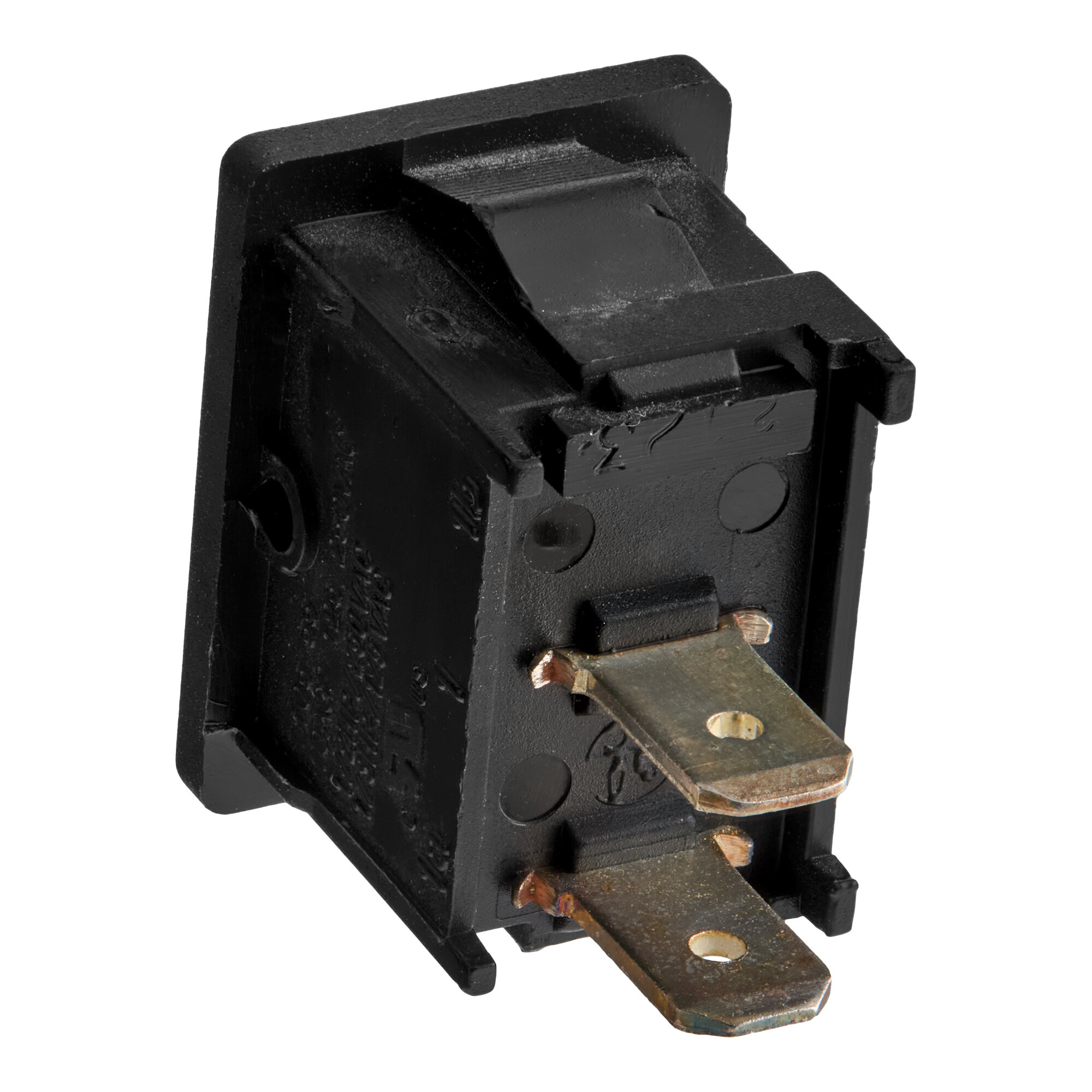 A black control switch for select Avantco Ice Diamond ice machines.