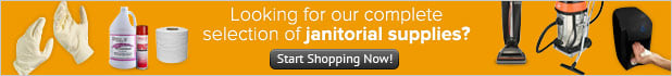 Looking for our complete selection of janitorial supplies?