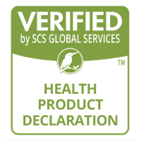 SCS Health Product Declaration Verified