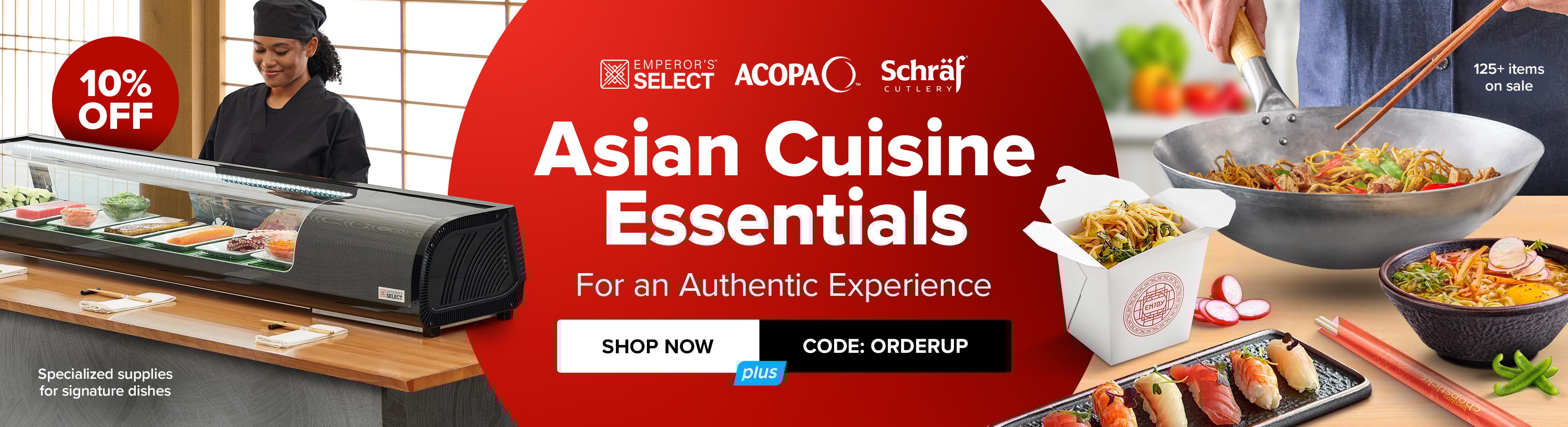 10% off Asian Cuisine Essentials - For an Authentic Experience
