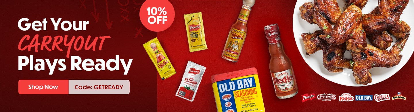 Stock up & Save 10% on Hot Sauces, Dips, Seasonings, & Rubs Made by McCormick