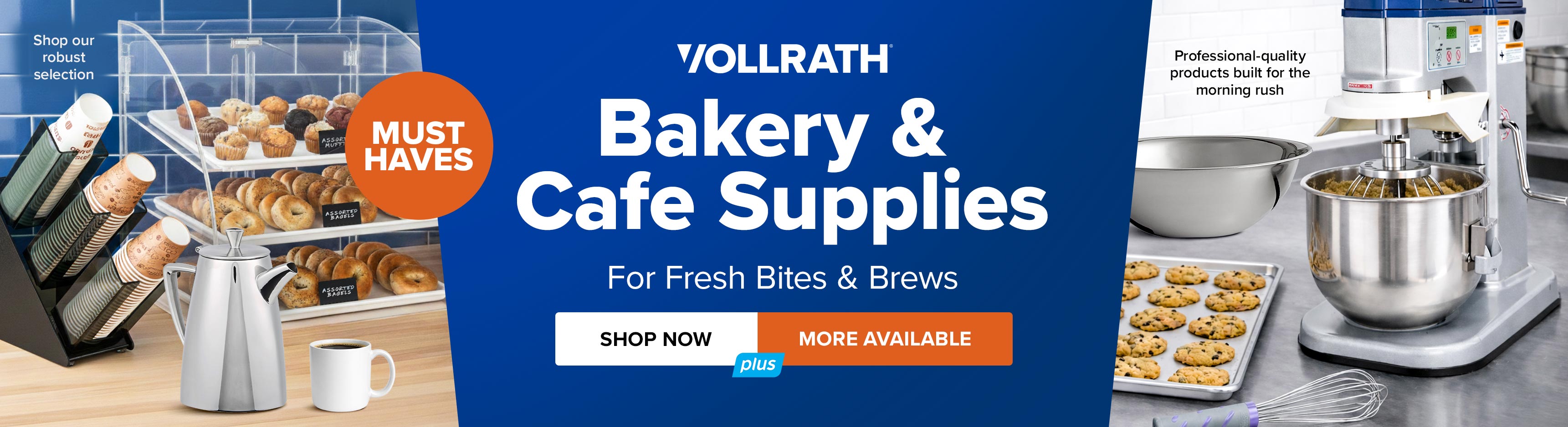 Must Have Vollrath Bakery and Cafe Supplies