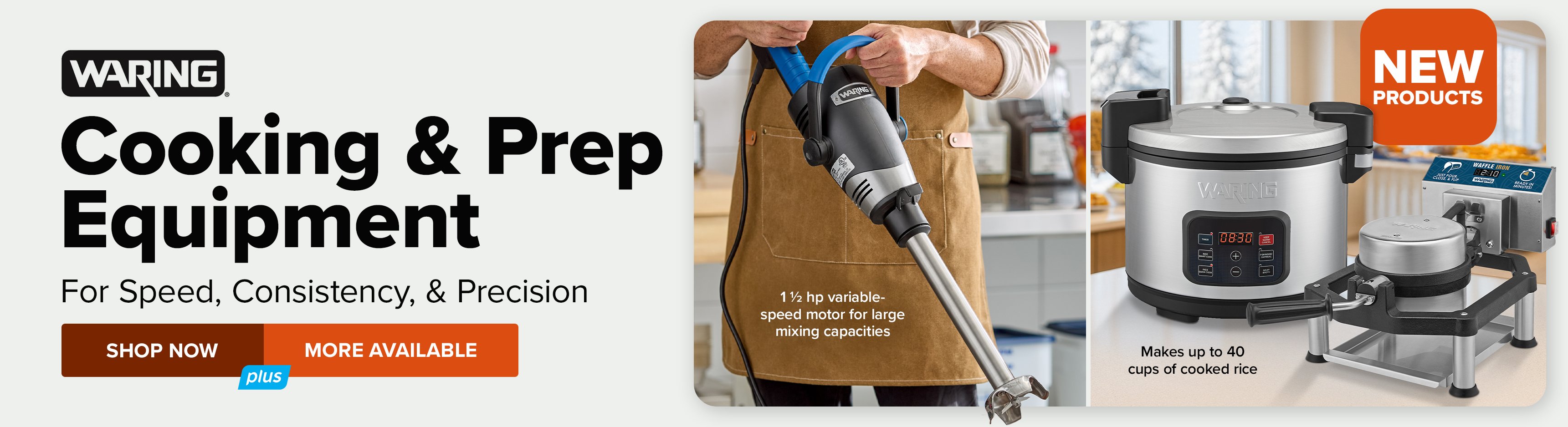Shop Waring Food Prep & Cooking Equipment