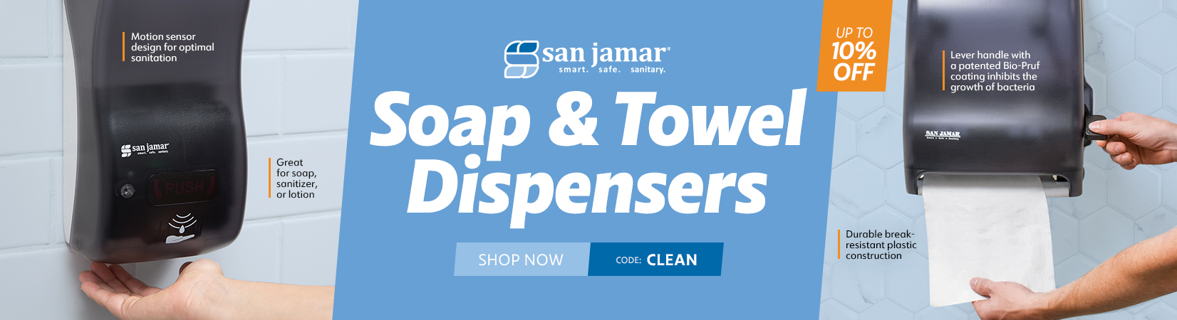Soap & Towel Dispensers