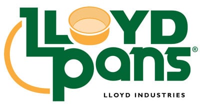 LloydPans 6 x 6 x 2 Hard Coat Anodized Aluminum Detroit-Style Pizza Pan with Pre-Seasoned Tuff-Kote Finish H76F-06X06X2-PSTK