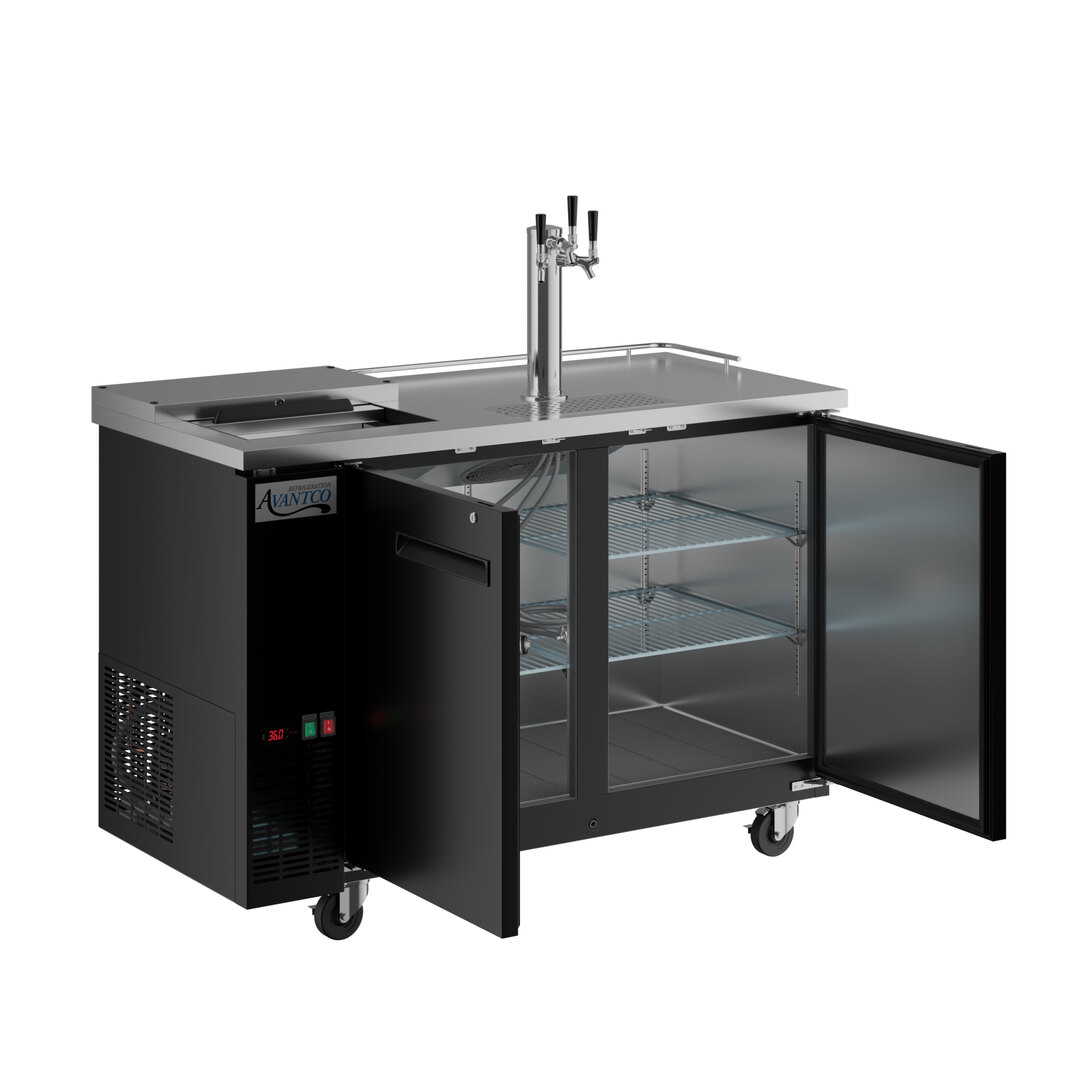 Self closing doors with lock