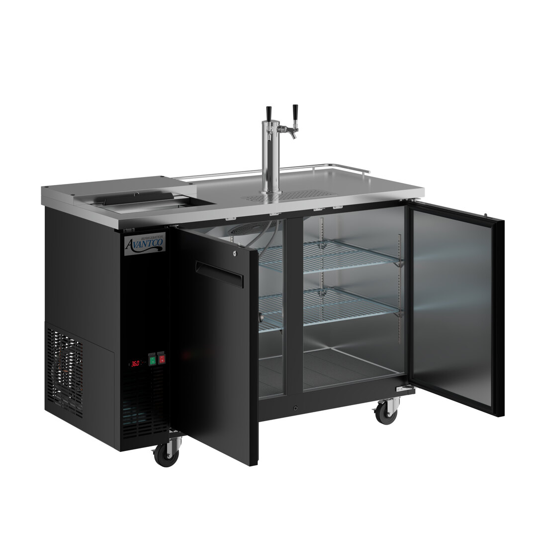 Self closing doors with lock