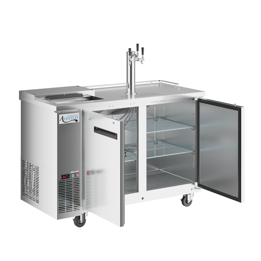 Self closing doors with lock