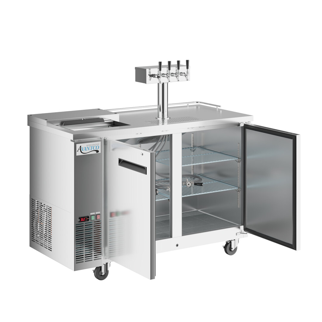 Self closing doors with lock