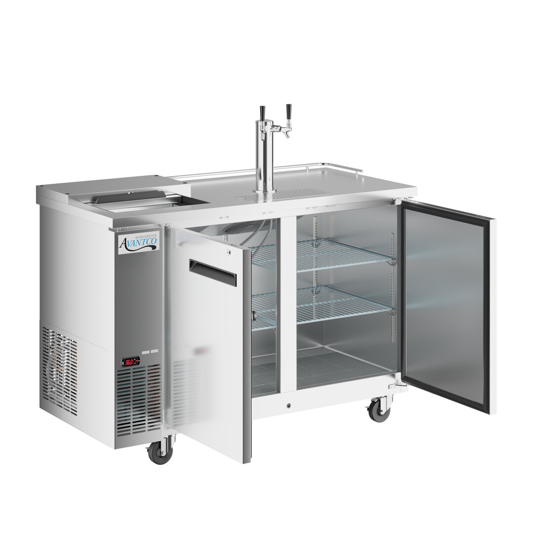 Self closing doors with lock