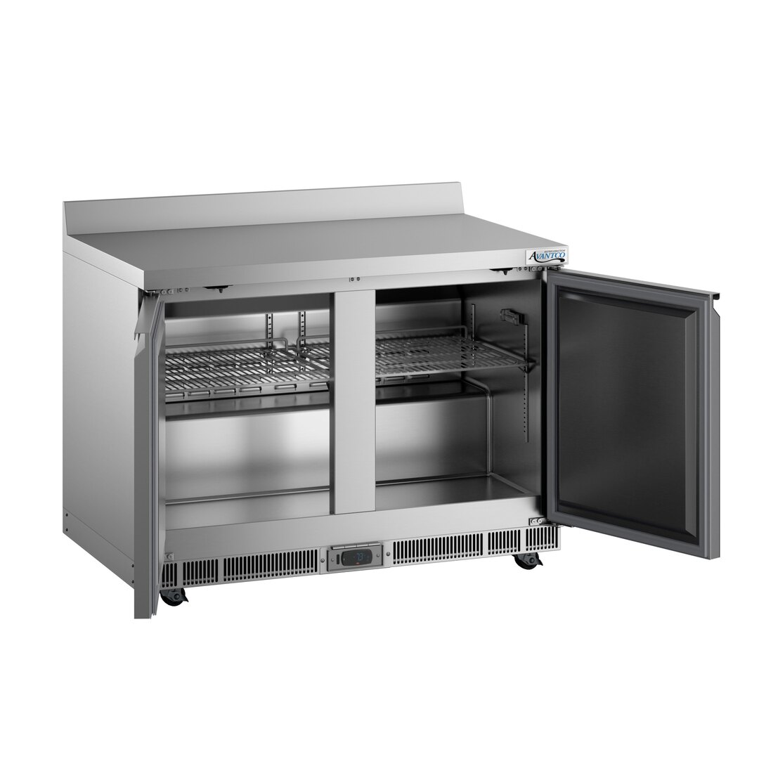 Front Breathing Worktop Freezer with backsplash Front Breathing Worktop Freezer with backsplash