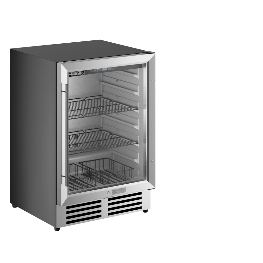 Full Glass Door Beverage Cooler