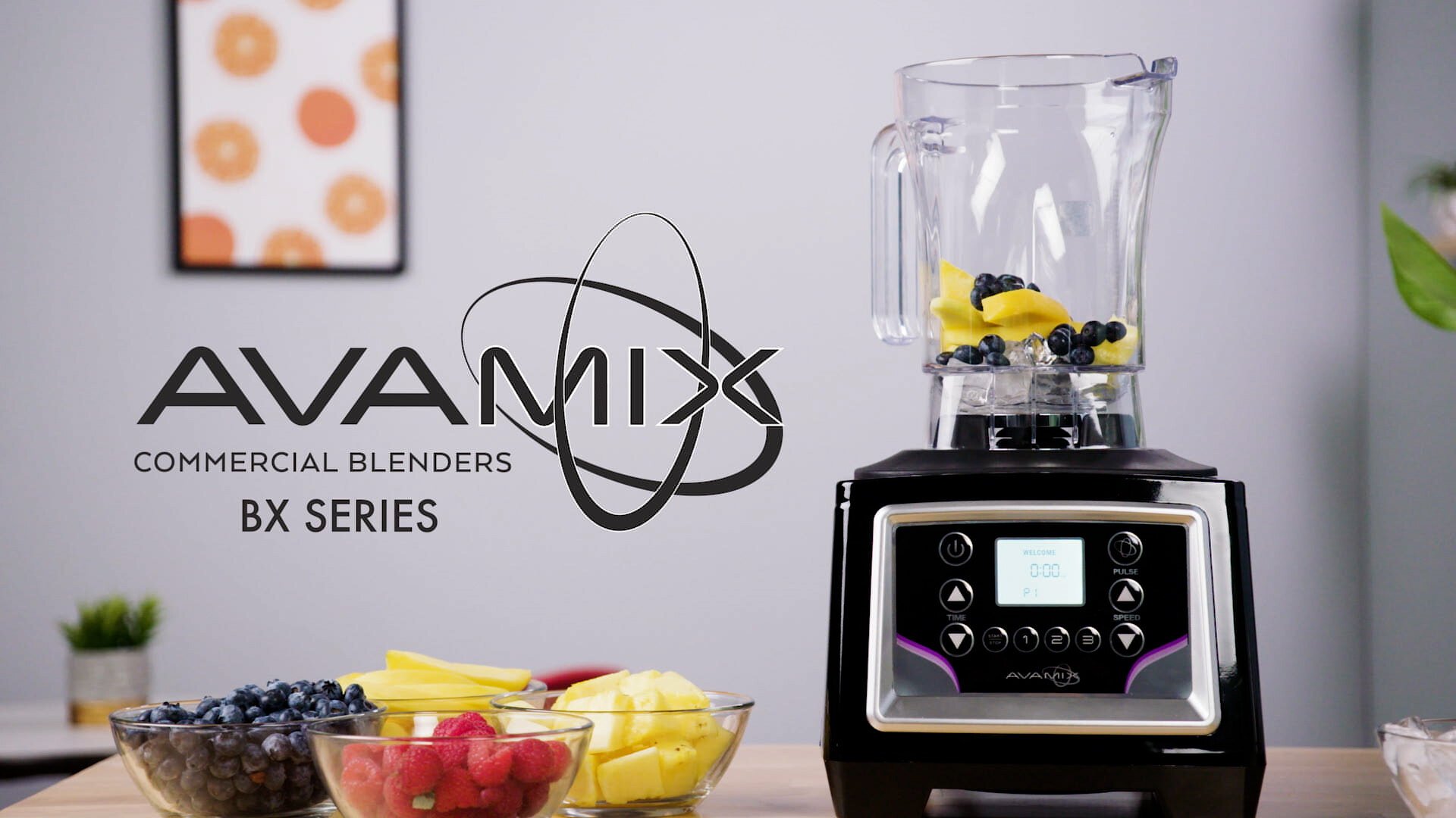 AvaMix BX2000T 3 1/2 hp Commercial Blender with Toggle Control and 64 oz.  Tritan™ Container - Avamix