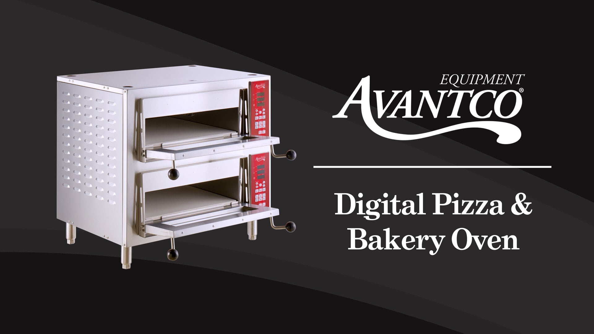 Avantco DPO-18-DDM Double Deck Countertop Pizza / Bakery Oven with