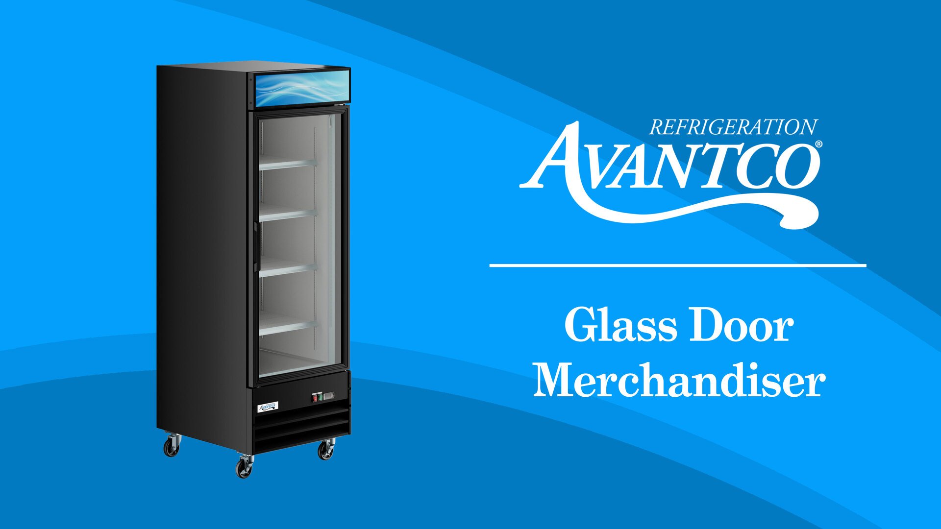 Avantco Glass Door Merchandisers
