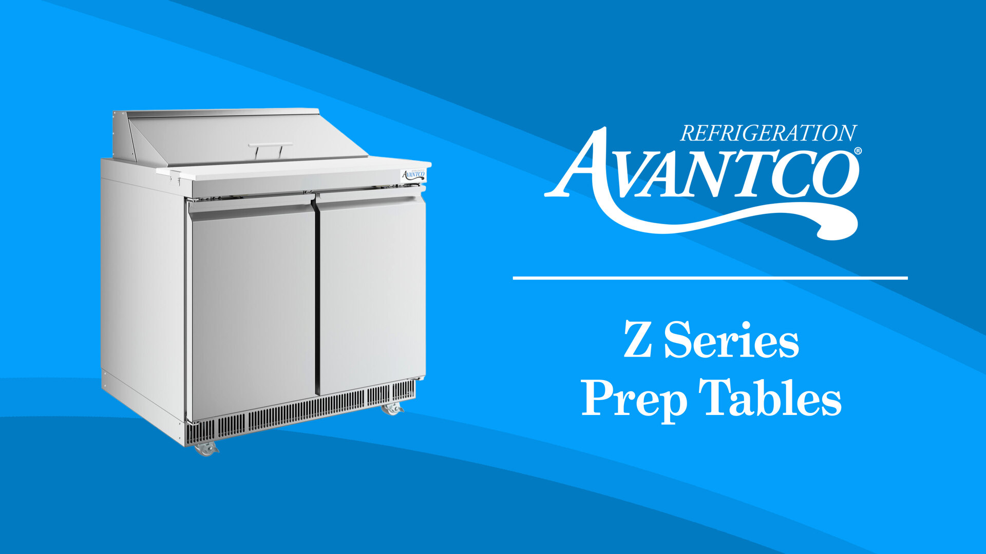 Avantco Z-Series Prep Tables