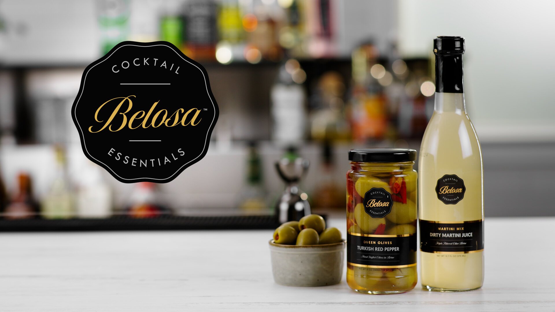 Belosa Onion Stuffed Olives - 12 oz. | WebstaurantStore