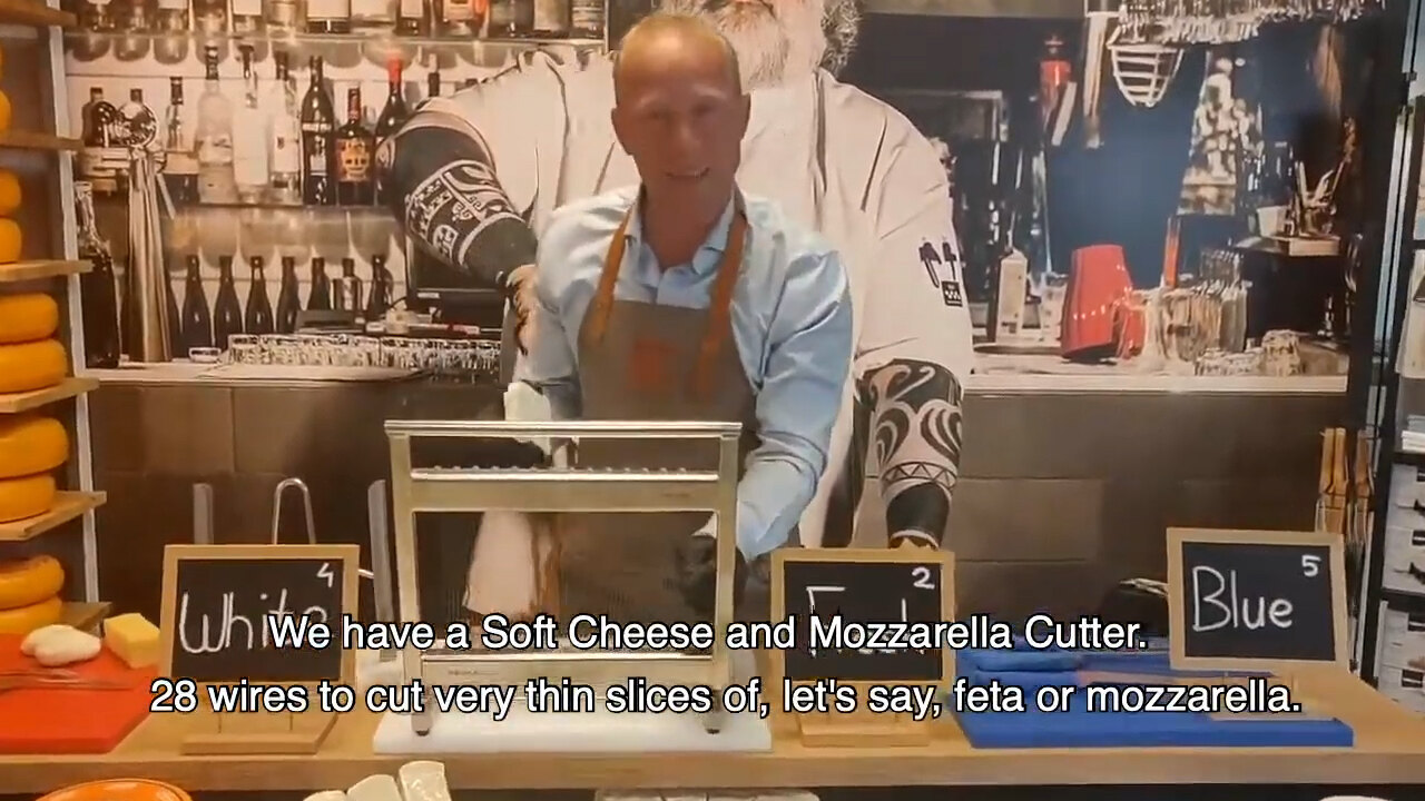 Trancheuse à Mozzarella Professionnelle Boska – Coupe 56